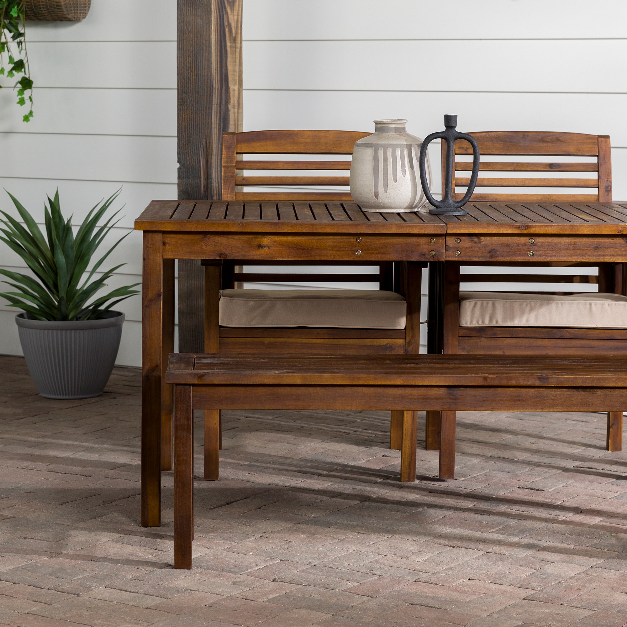 Walker Edison LWW4SDTDB Patio-Dining-Sets - View #6