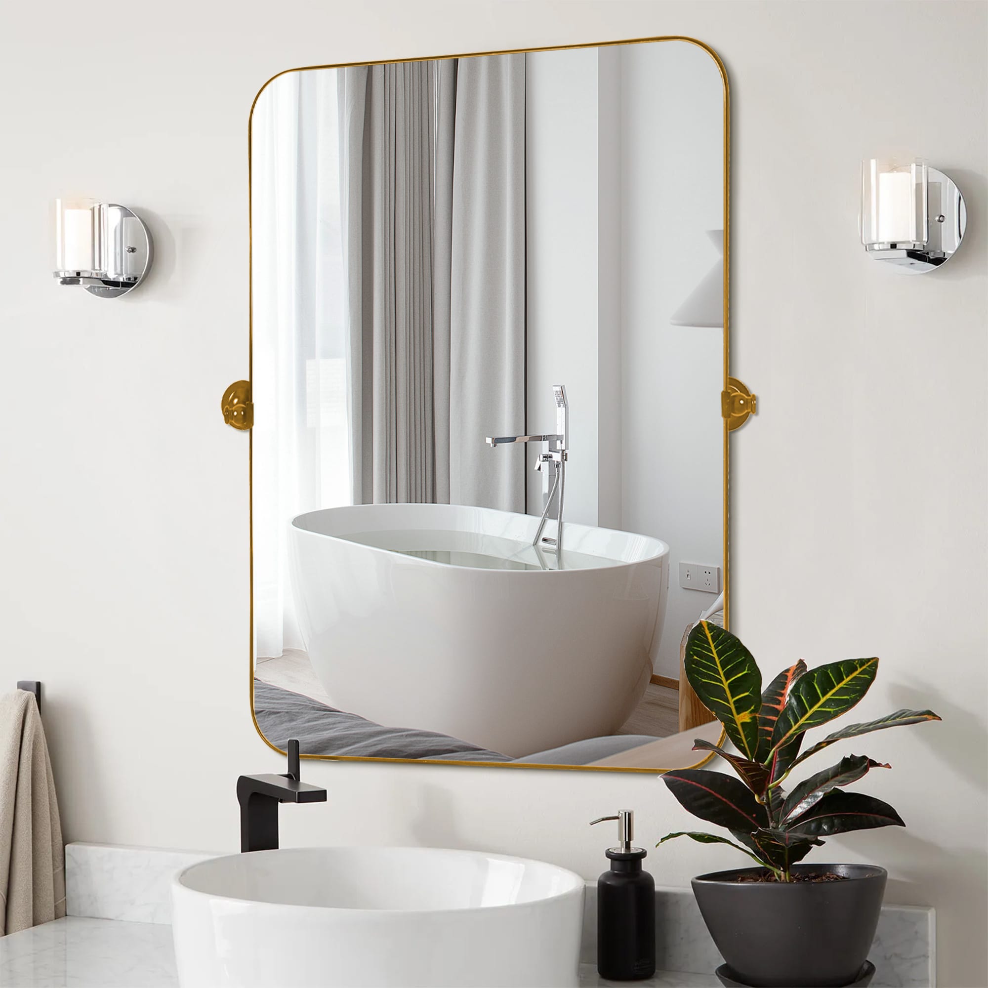 Dovelina LS-A-MR05072 Framed-Bath-Mirrors - View #4