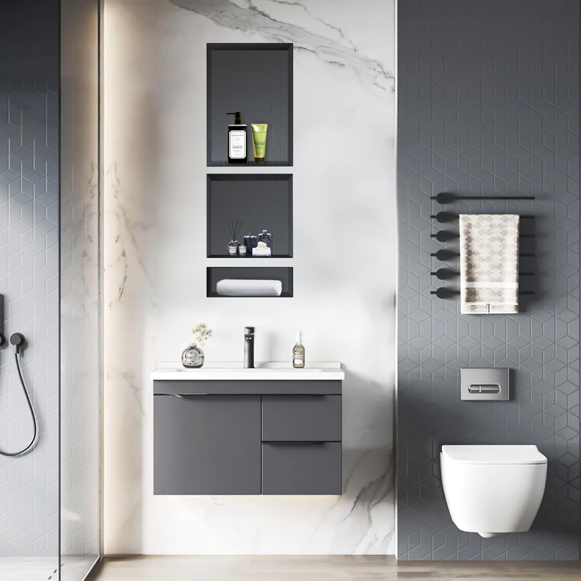 Wudkey L4-UN0K5A Shower-Wall-Surrounds - View #2