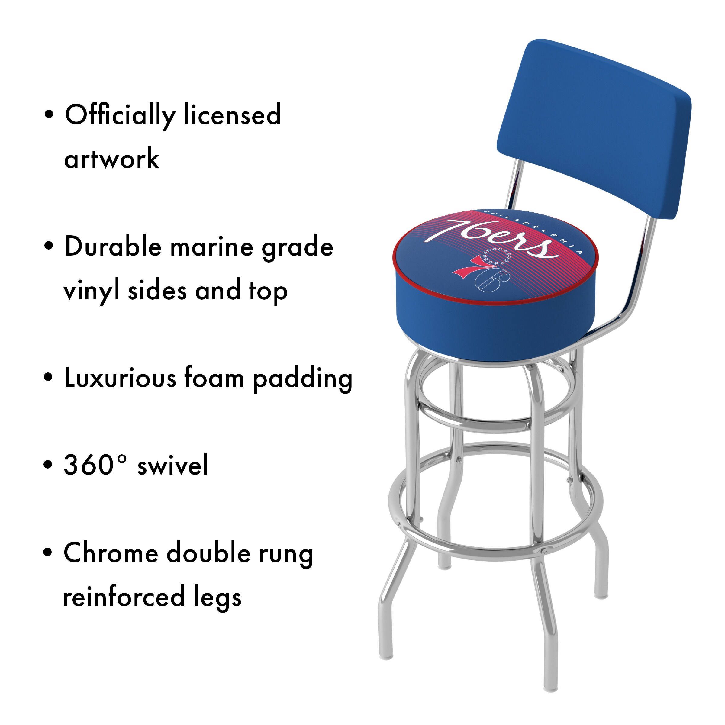 Trademark Gameroom NBA1100HC-P76-TWN stools - View #3