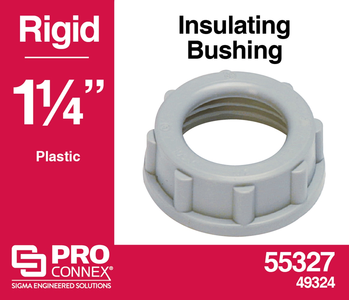 Sigma ProConnex 1-1/4-in Rigid / IMC Plastic Insulated Bushing 