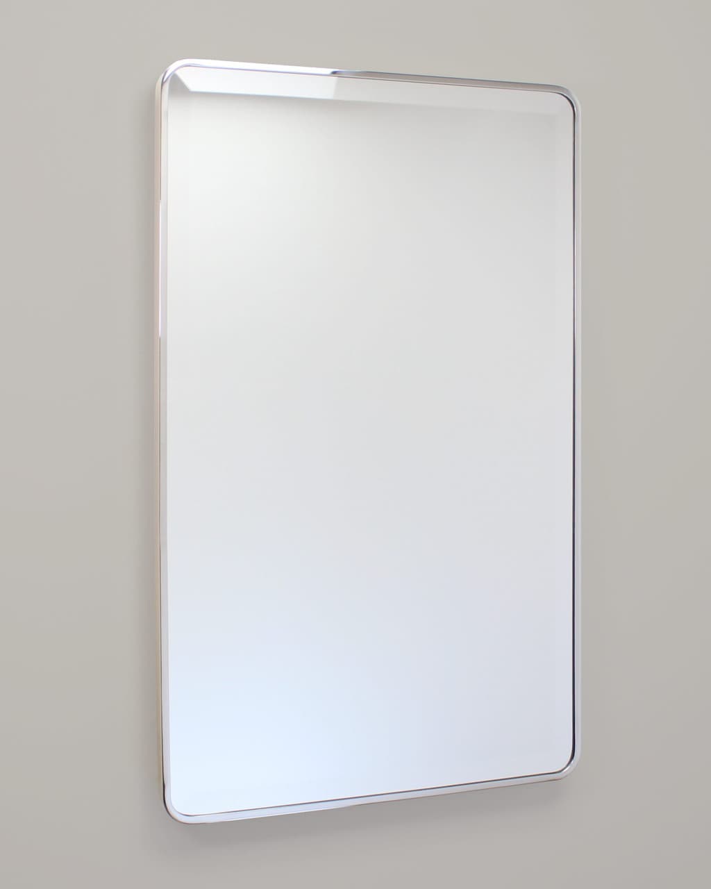 Fox Hollow Furnishings - 20x30 Austin Farmhouse Metal Framed Rounded Rectangle Recessed Bathroom ...