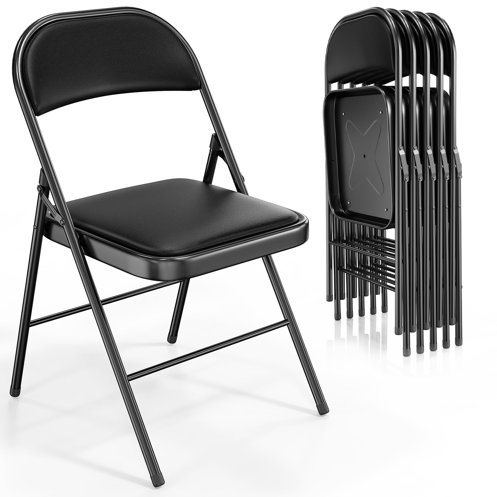 Folding Chairs Package Quantity 6
