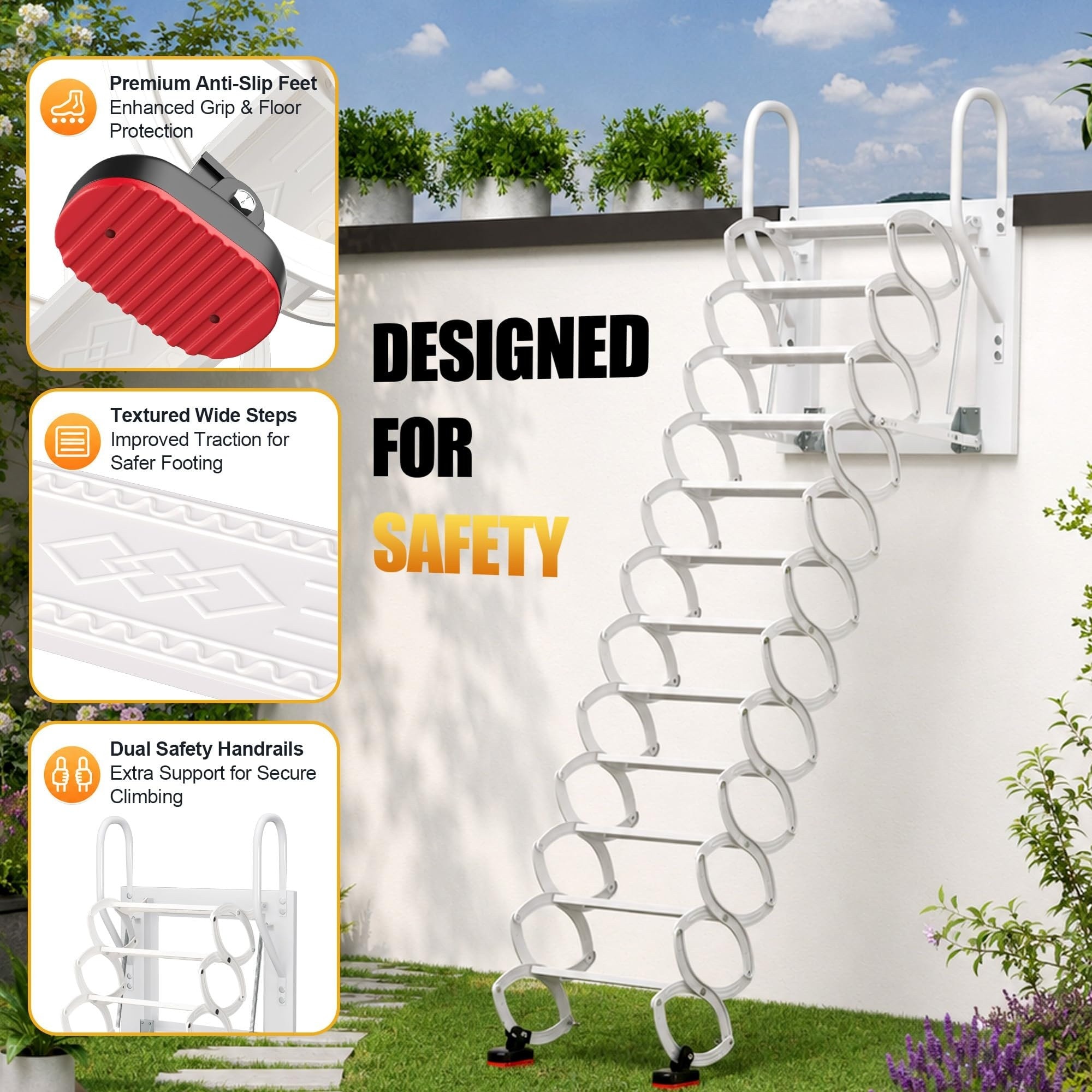 Wudkey ZXR2526 Attic-Ladders - View #8
