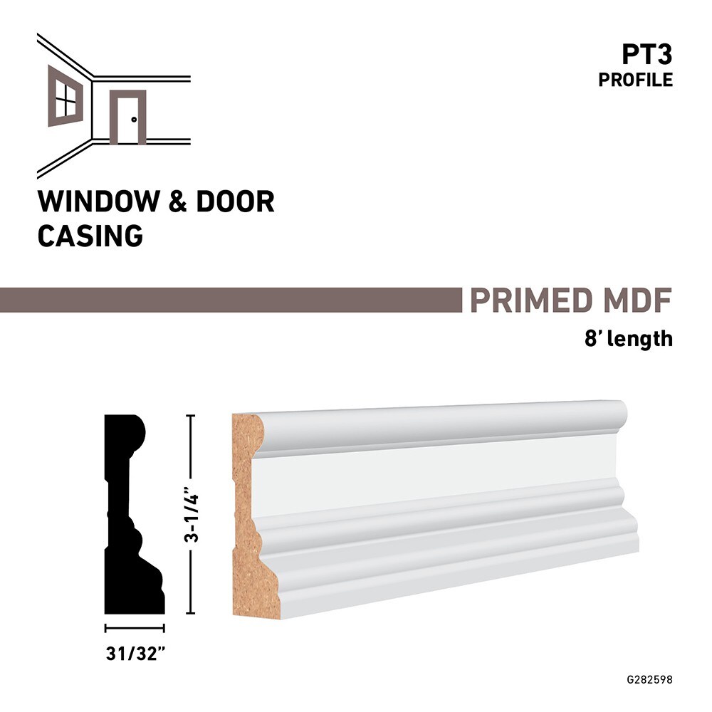 RELIABILT PT3-MDFSET Window-Door-Casings - View #3