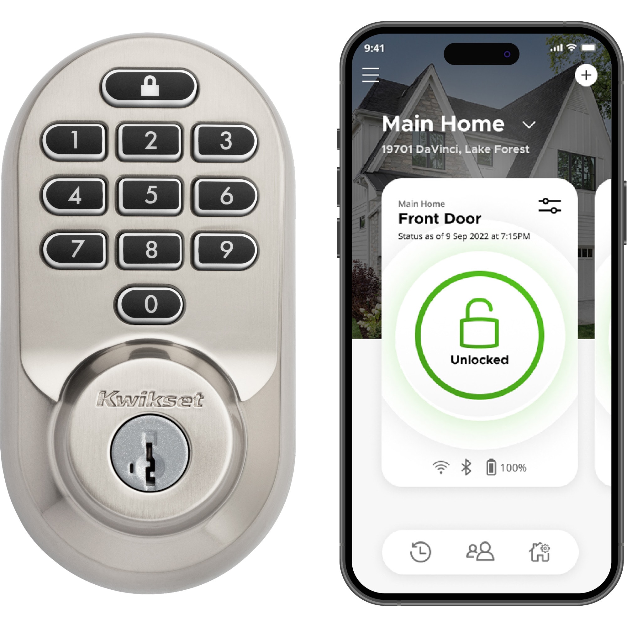 Yale Assure Lock 2 Satin Nickel Smart Lock Electronic Deadbolt Bluetooth Keypad YRD430-BLE-619 Sansujyuku sansujyuku.com