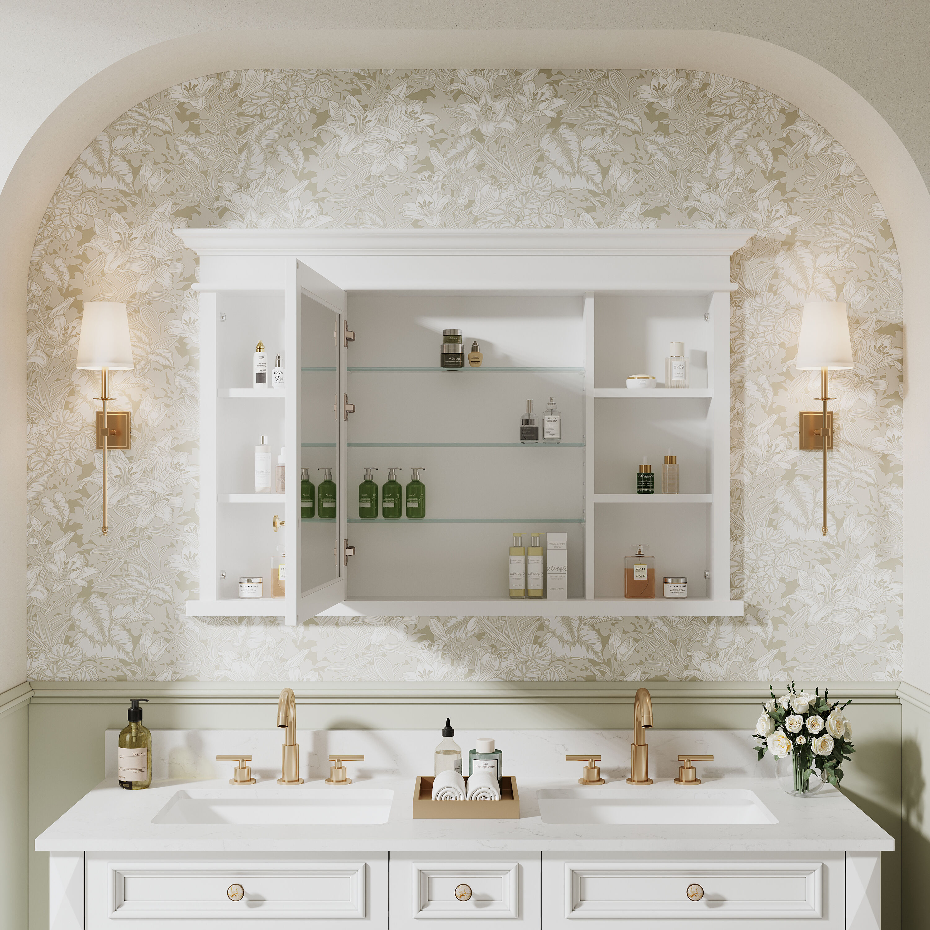 CALVON CLDAMC4032WT Bathroom-Medicine-Cabinets - View #11