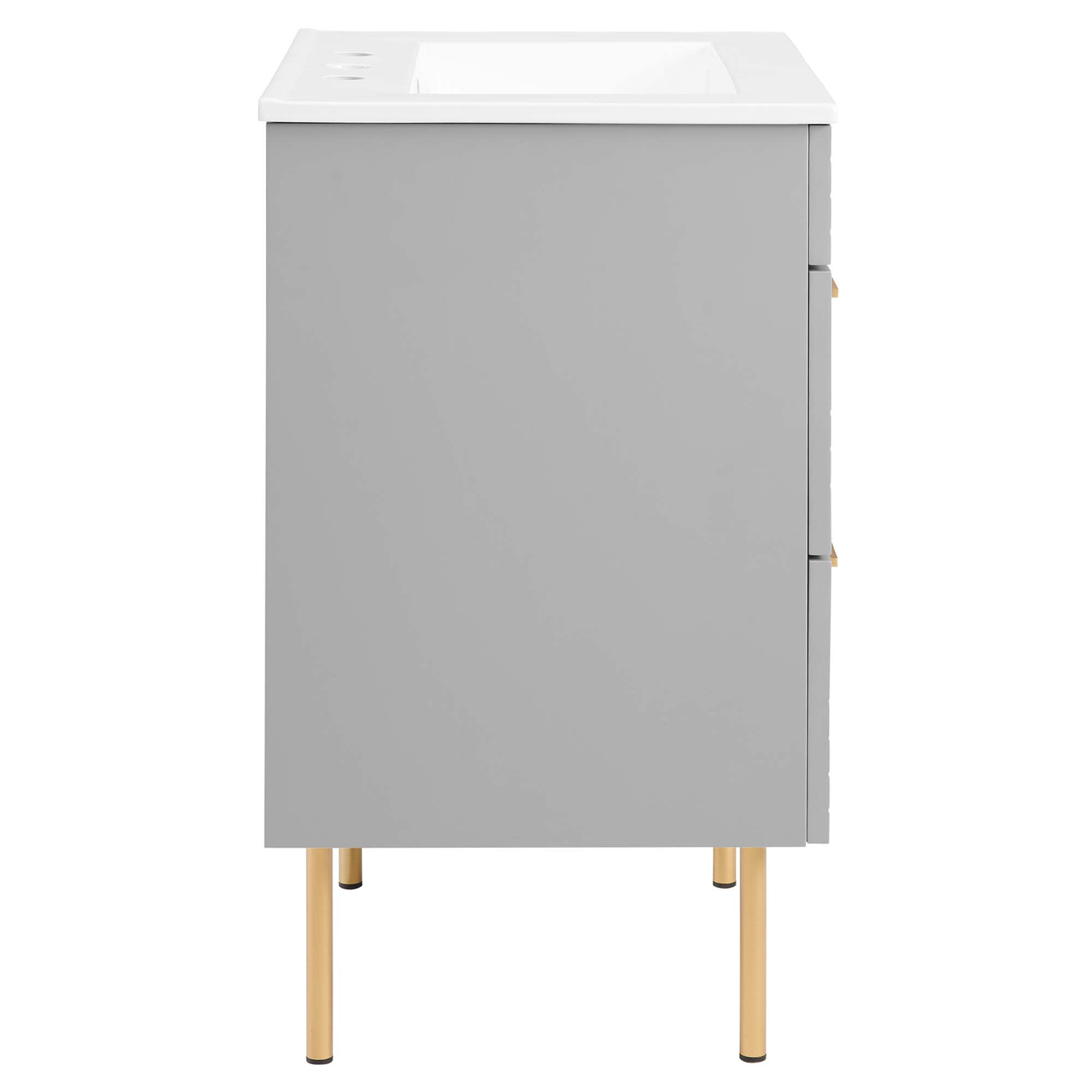 Modway EEI-5817-LGR-WHI Bath-Vanity-Combo - View #6