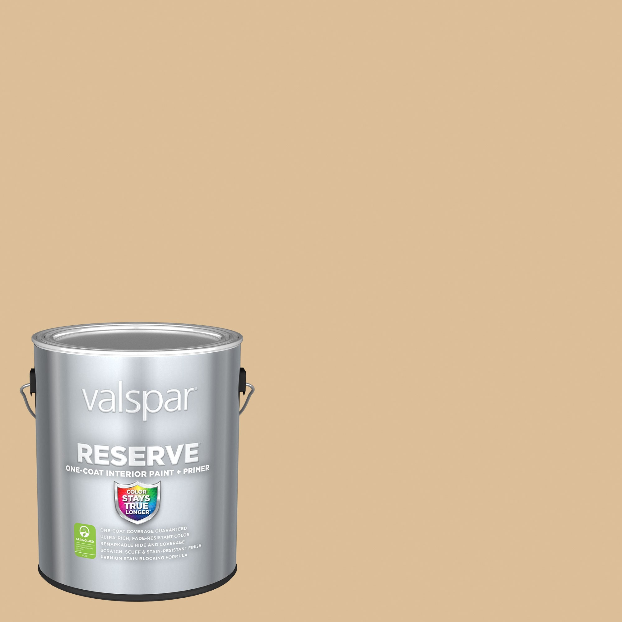 Valspar 3004-8A-2916577 Reserve Eggshell Palamino Pony 3004-8A Latex Interior Paint Paint + Primer ( 1-gallon )