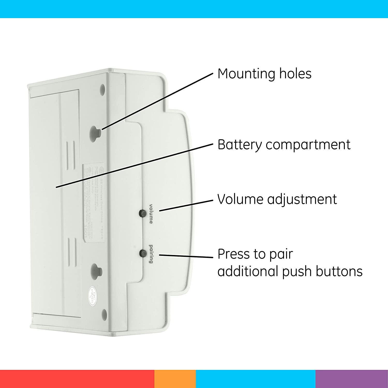 GE 19248 Door-Chime - View #3