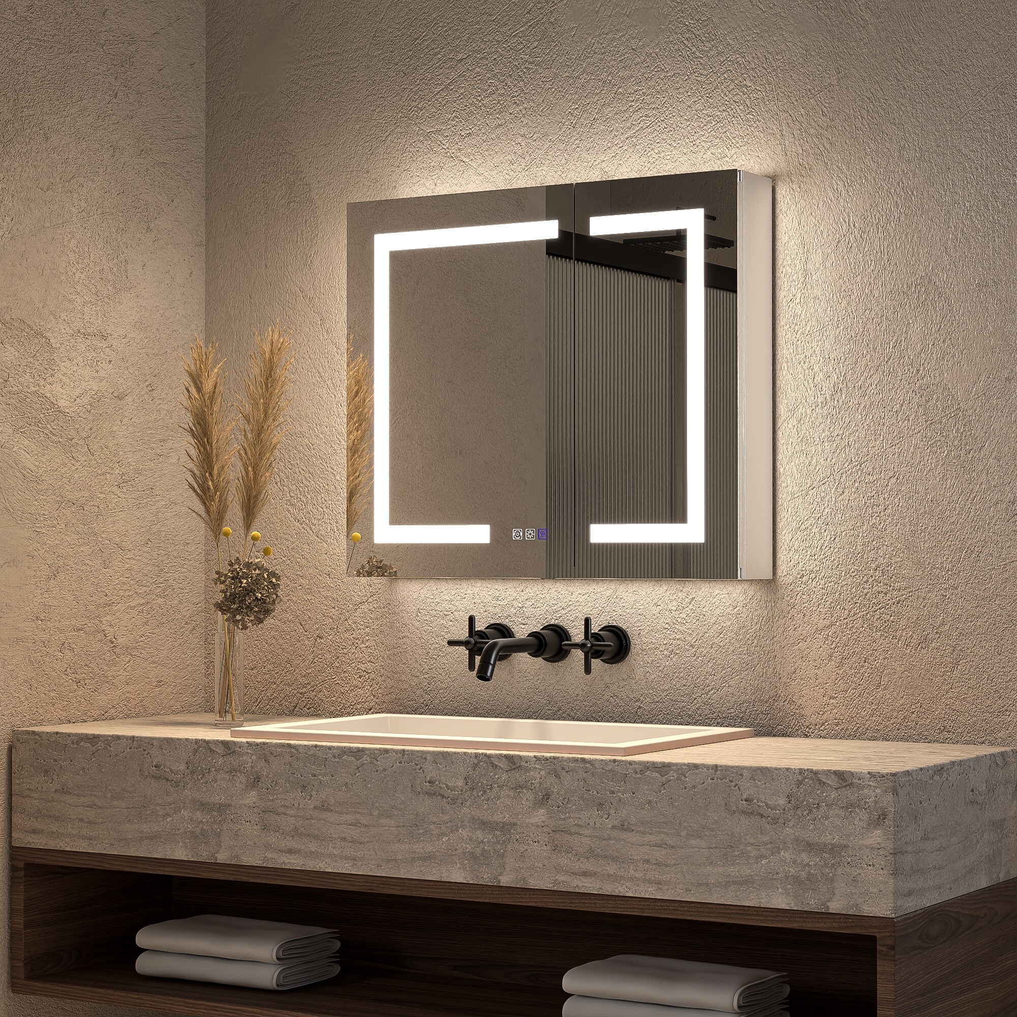 ExBrite LWSDHMC3026V3 Bathroom-Medicine-Cabinets - View #20