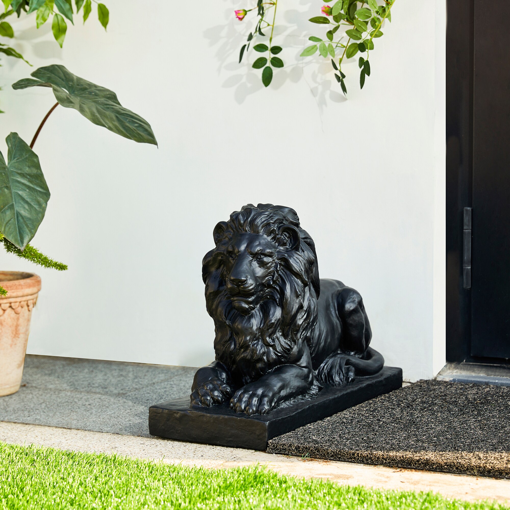 Glitzhome 2025400042 Garden-Statue - View #3
