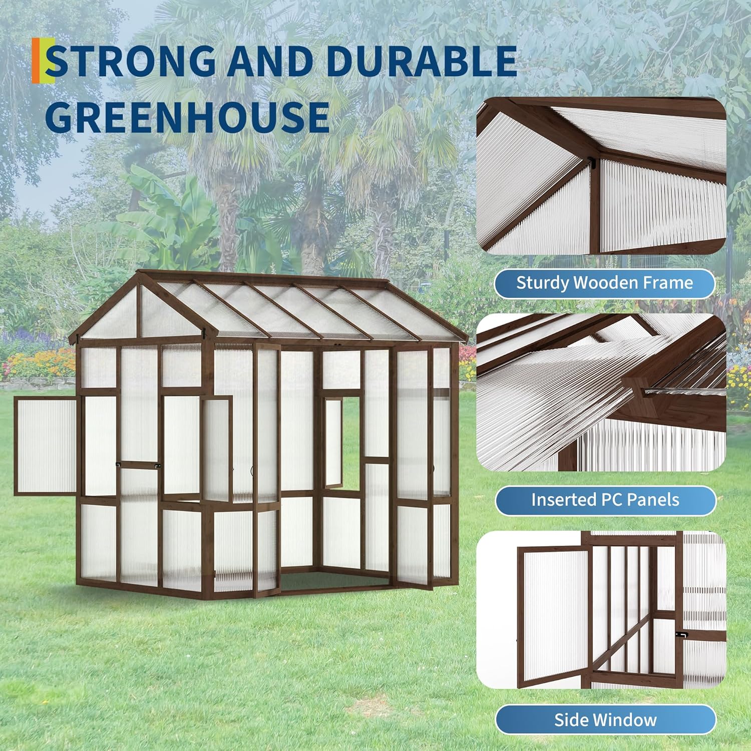 Qeetex QET-GH-WK56 greenhouses - View #3