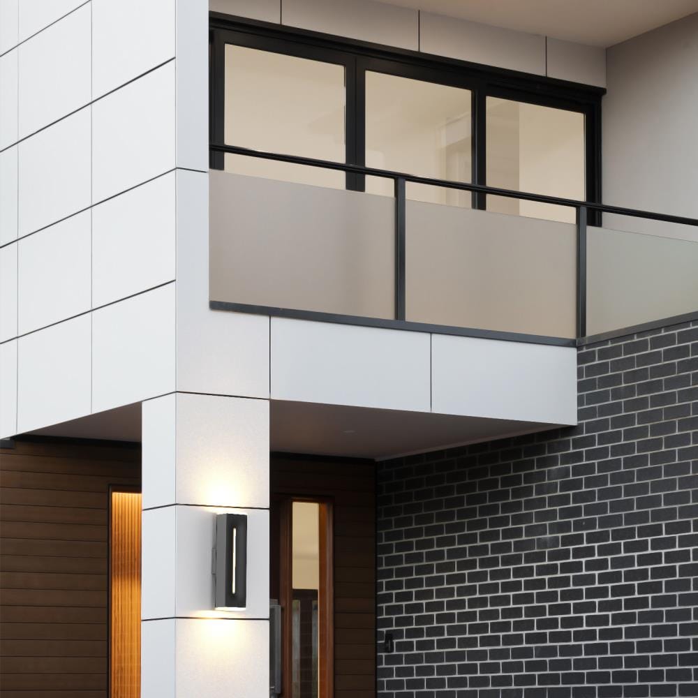 DALS Lighting LWJ16-CC-BK Outdoor-Wall-Lighting - View #3