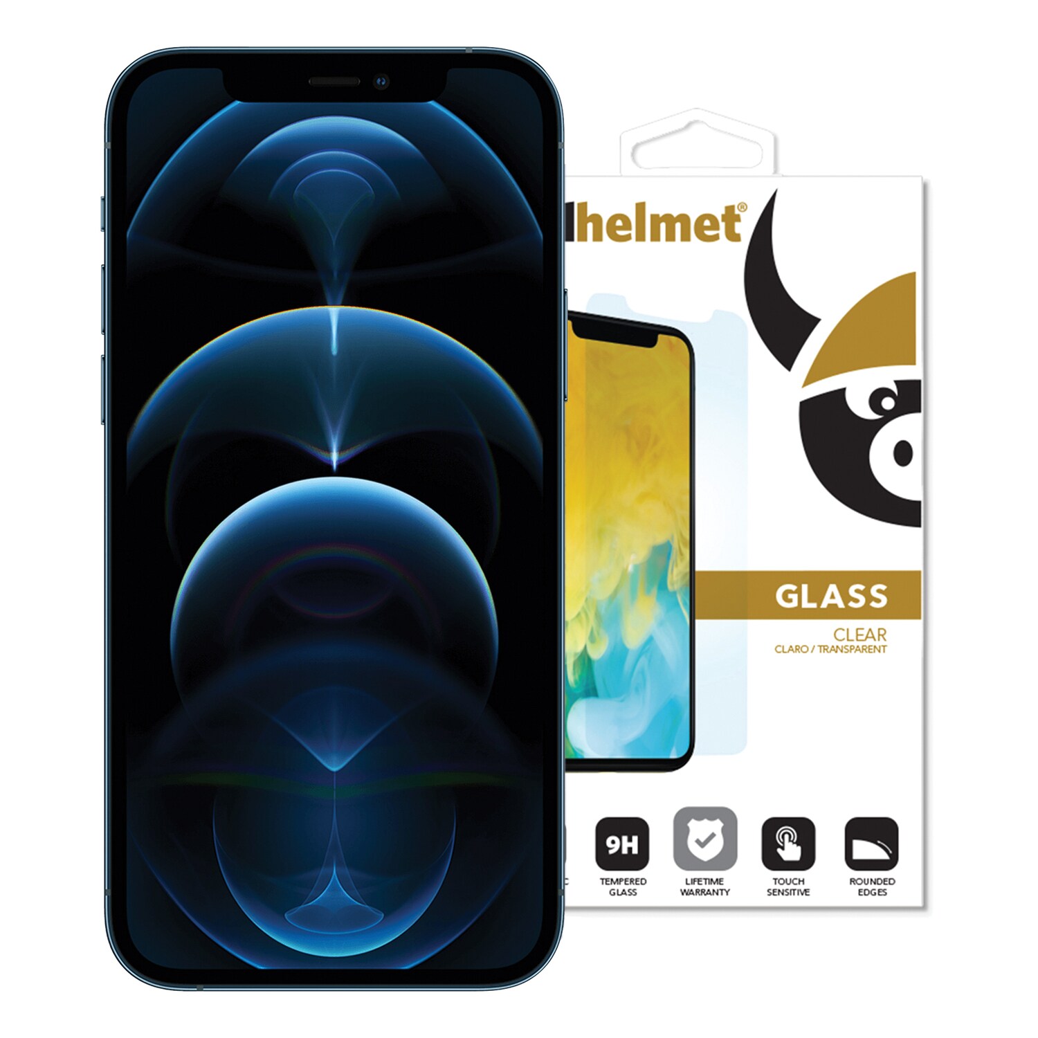 cellhelmet  Tempered Glass for iPhone 14, 13, and 13 Pro