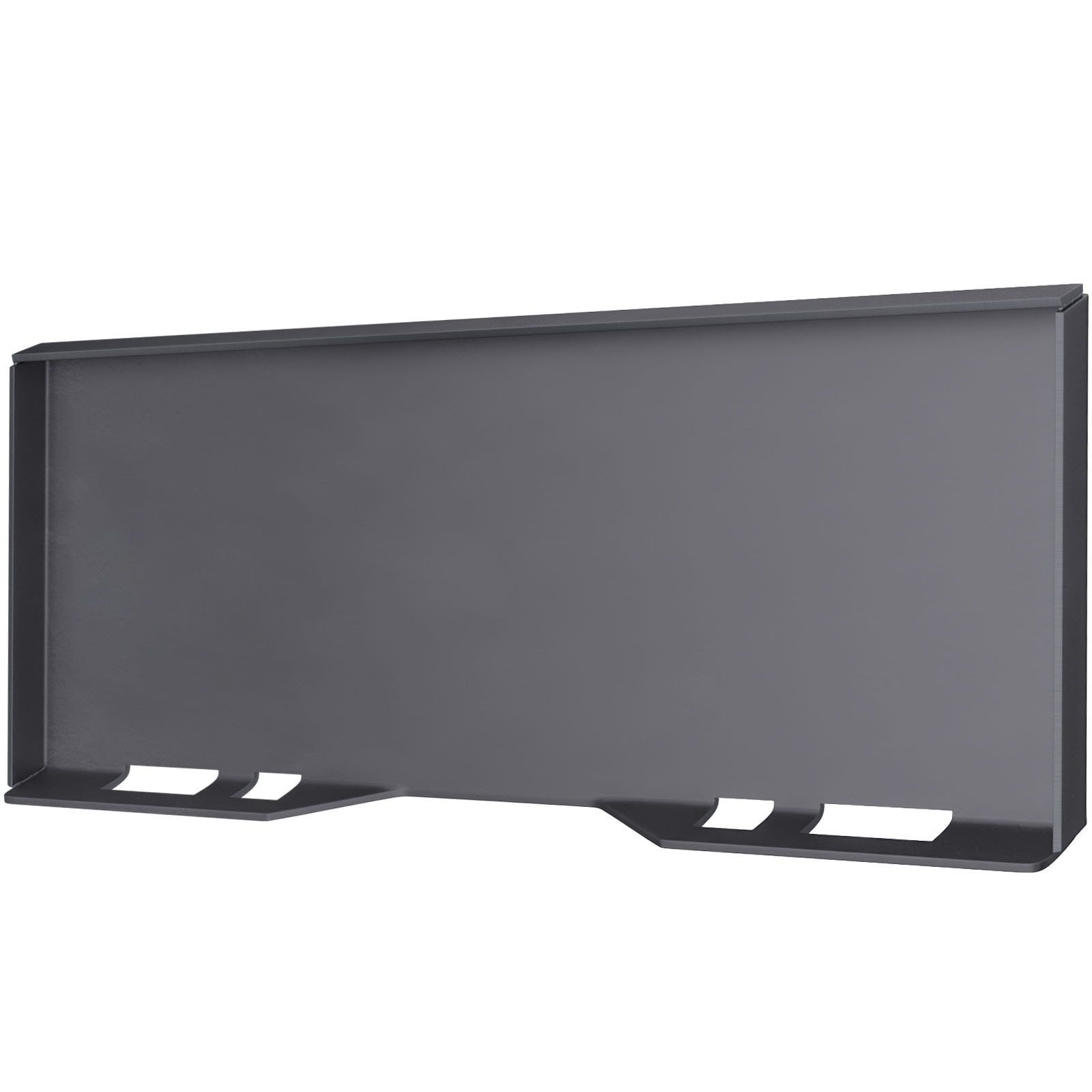 VEVOR SCAZB-6MMTOQ05213V0 Skid Steer Mount Plate Thick Skid Steer Attachment Plate Steel Quick Attachment Loader Plate with 3 Additional Welding Rods Easy to Weld or Bolt to Different Accessories (1/4in)