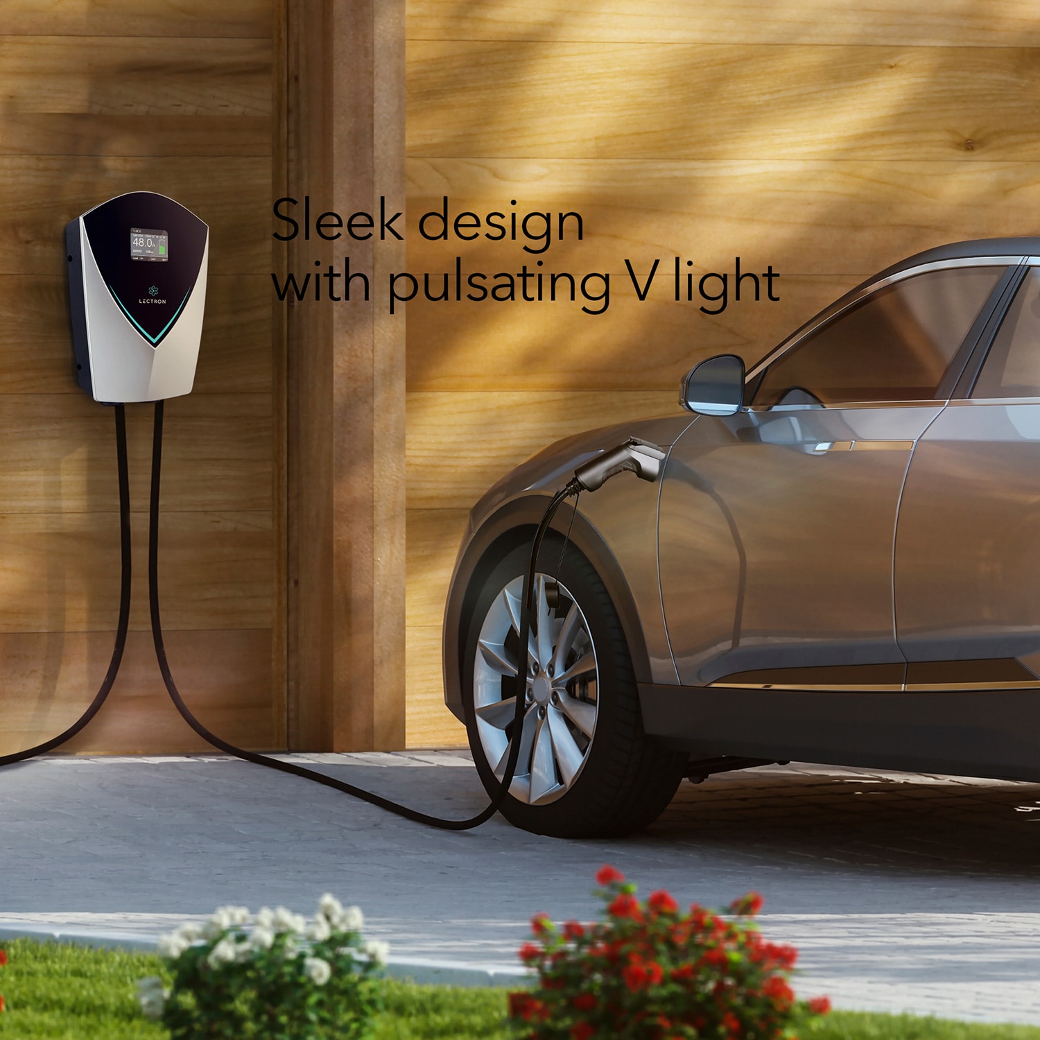 Lectron V-Box EV ChargeR-EnergyStar and ETL certified Level 48 Amps/ EV  Electric Vehicle Charging Station with 20-ft Cable in the Electric Car  Chargers department at