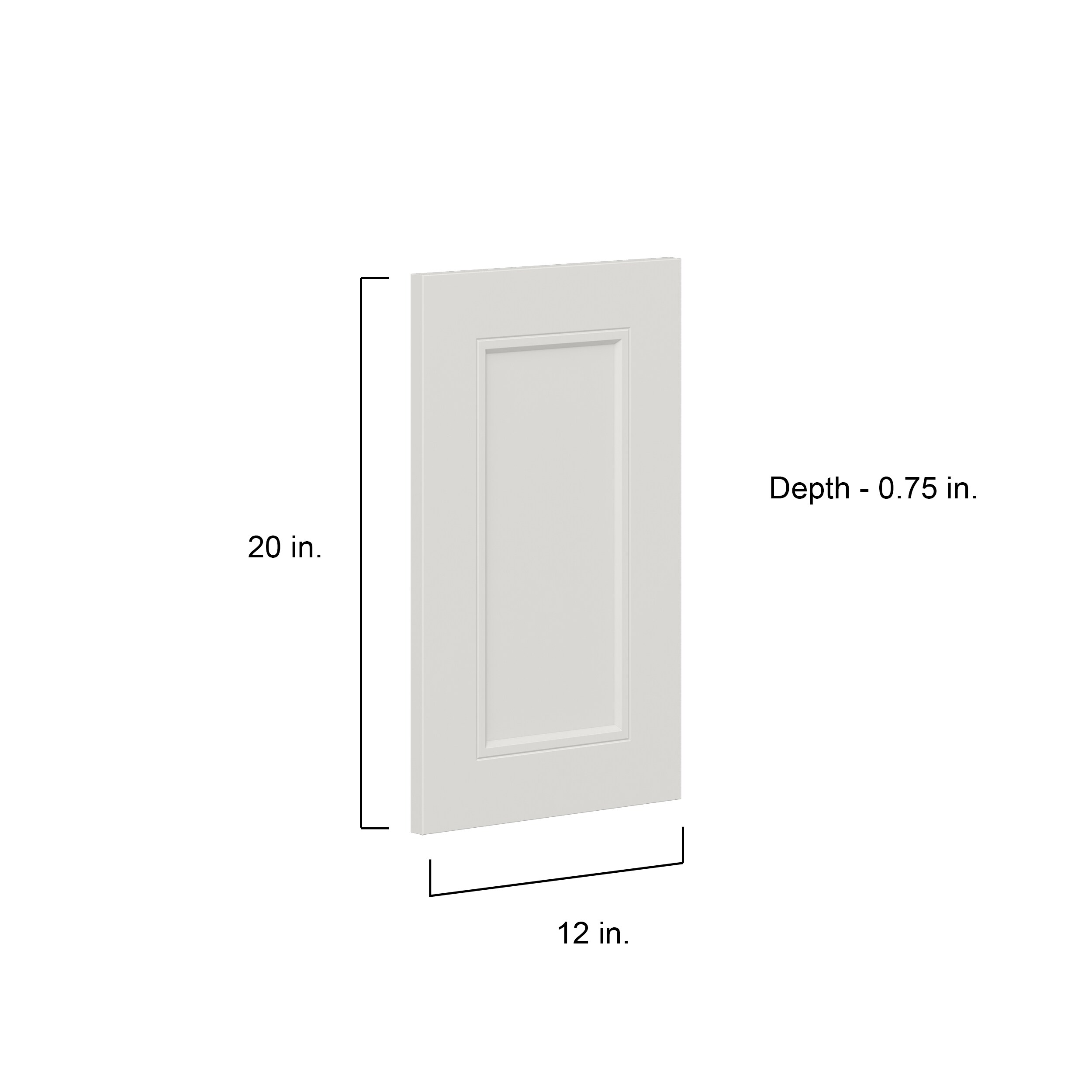 Hugo&Borg DSDR1220-BE Kitchen-Cabinet-Doors - View #4