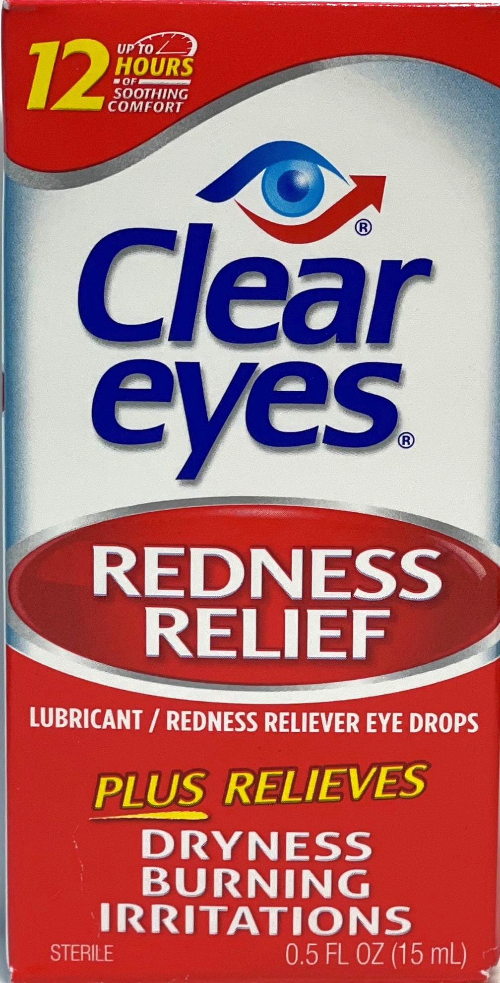 Clear Eyes, Sensitive Eyes, Eye Drops, 0.5 Oz, 2 Pack