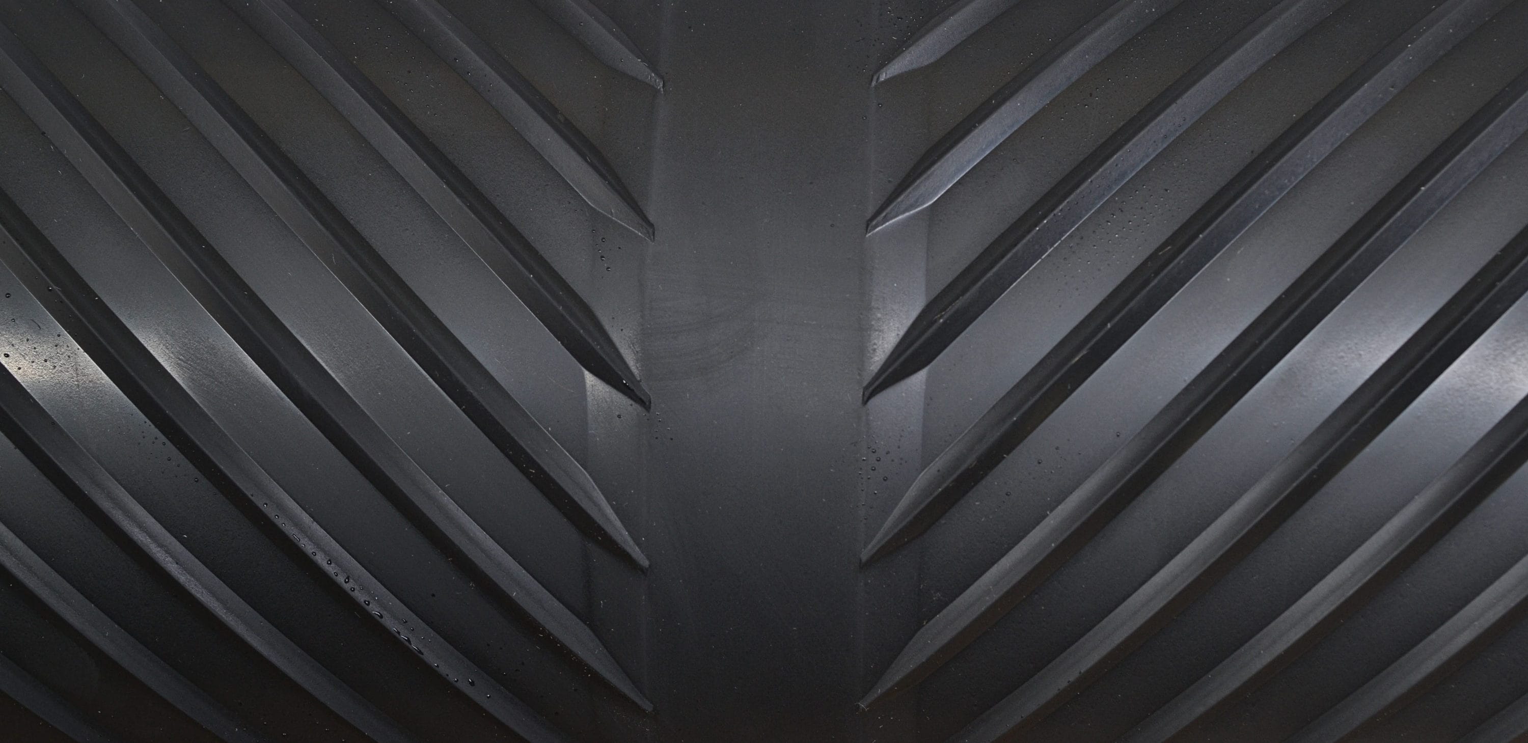 Black 6' Long Rubber Outdoor Protective Runner Mat