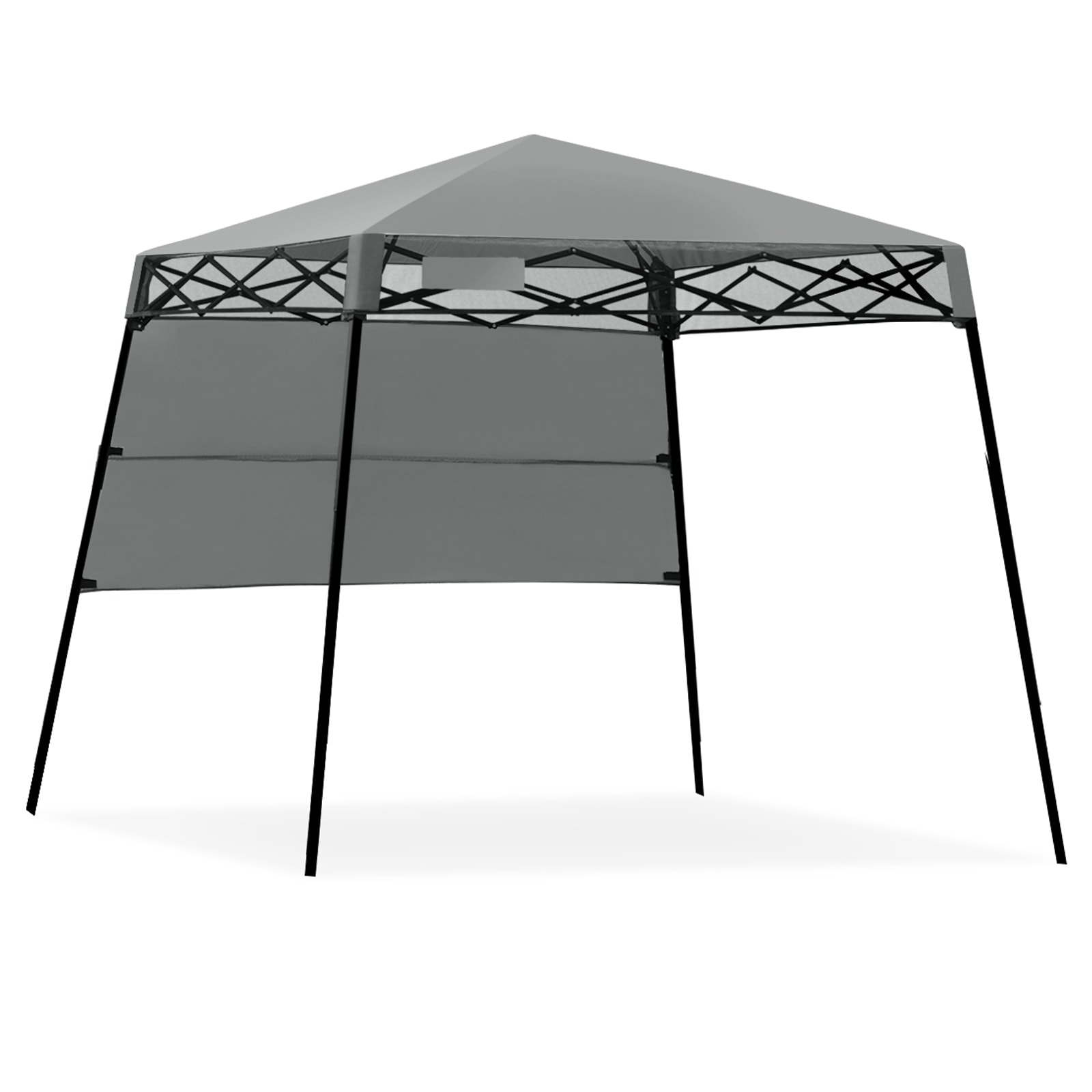 Forclover HYFE-70298GR 6-ft x 6-ft Rectangle Gray Pop-up canopy