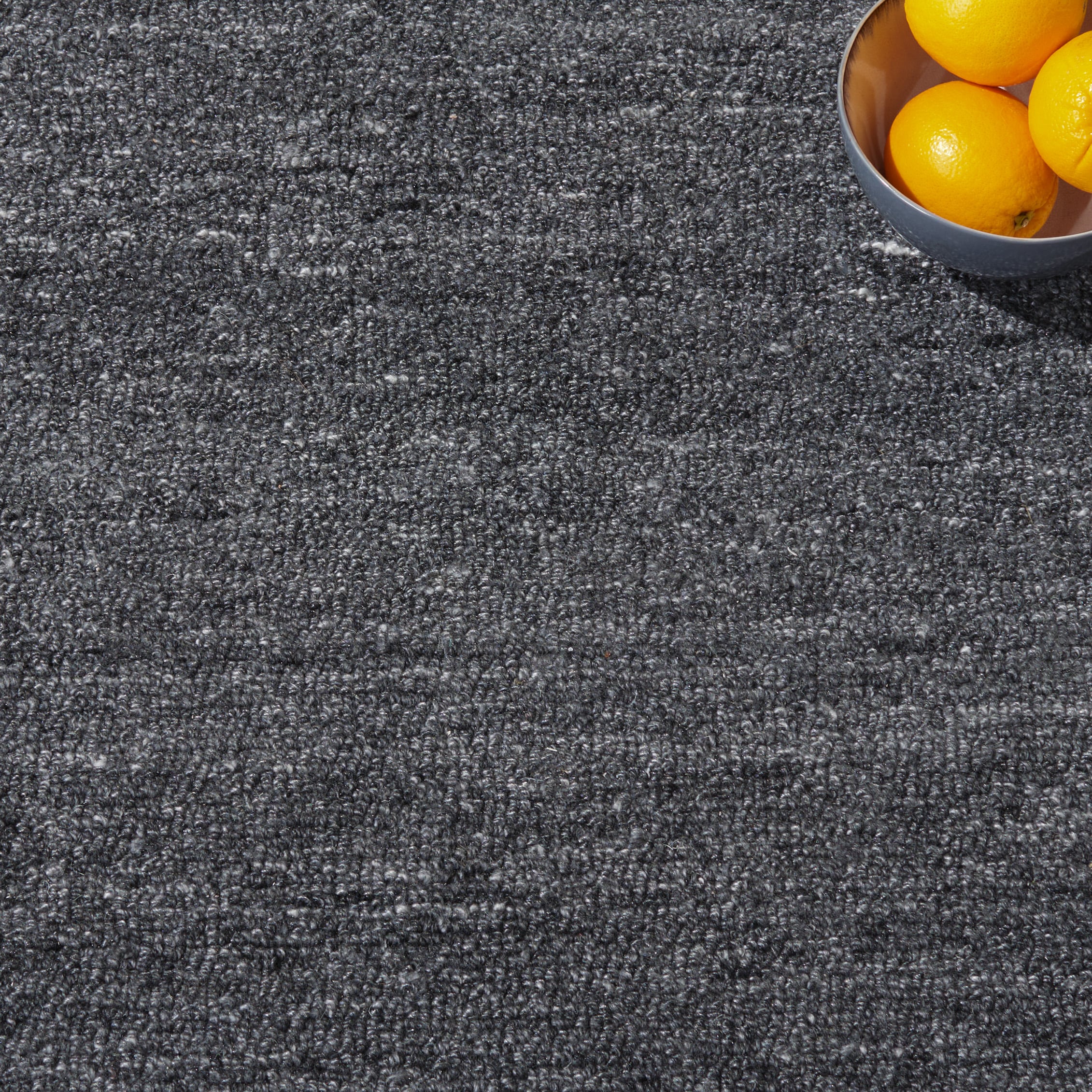 Dark Grey Hand-Tufted Synthetic 8' x 10' Rectangular Rug