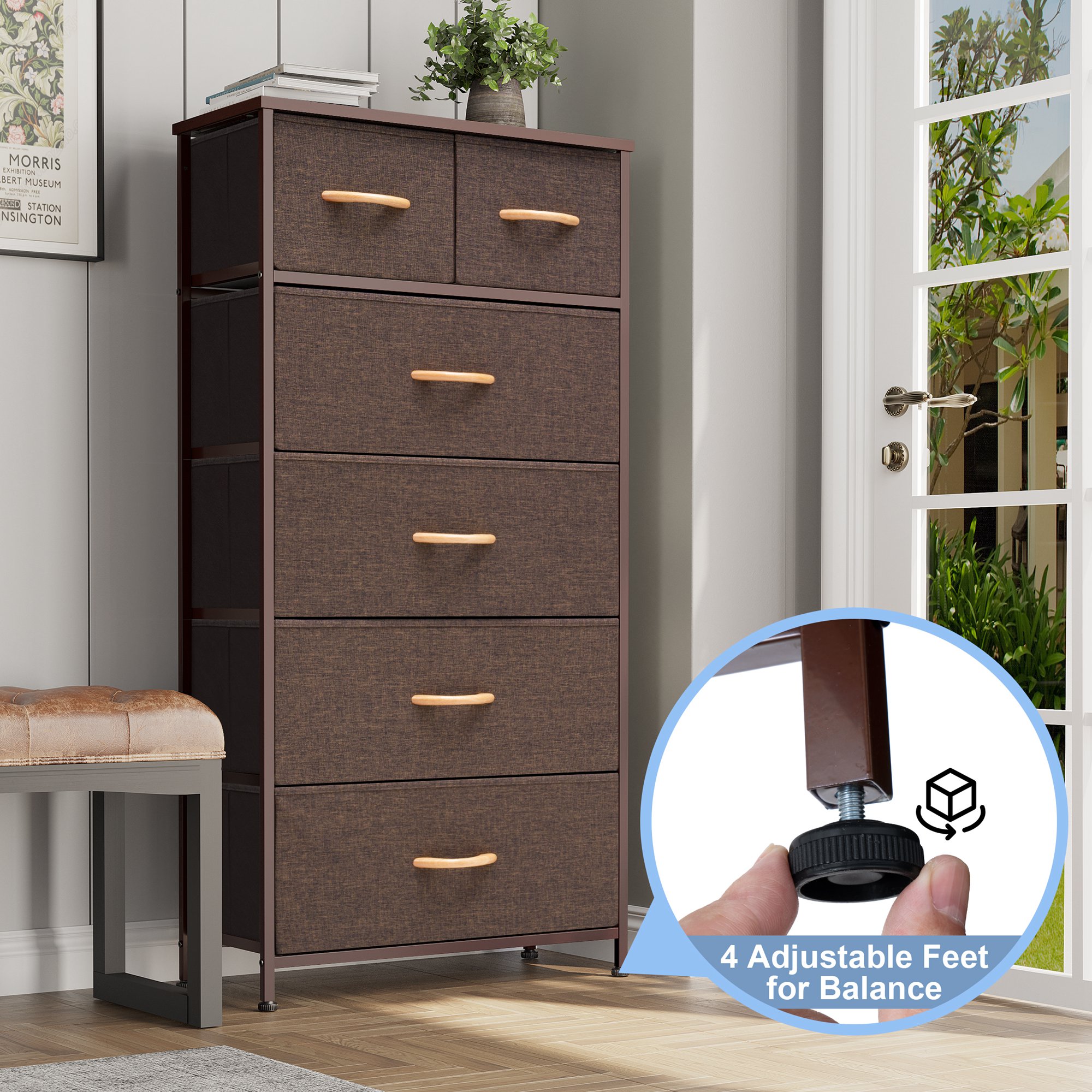 CloudFly CL-HD019BRN dressers - View #7