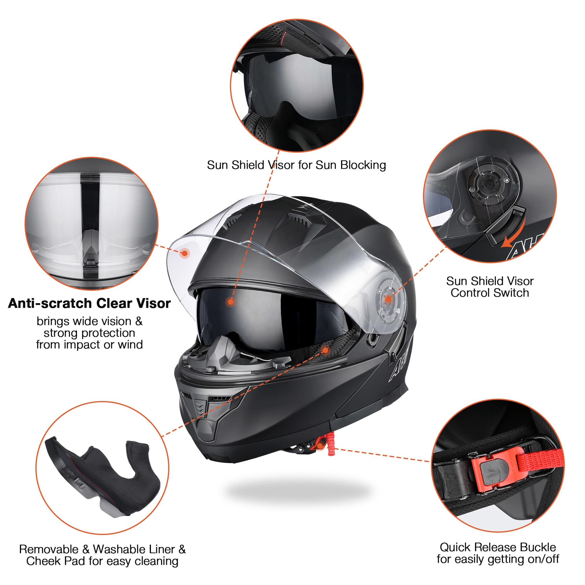 Yescom 33HEL003-162XL-M-LO Sports-Equipment - View #6