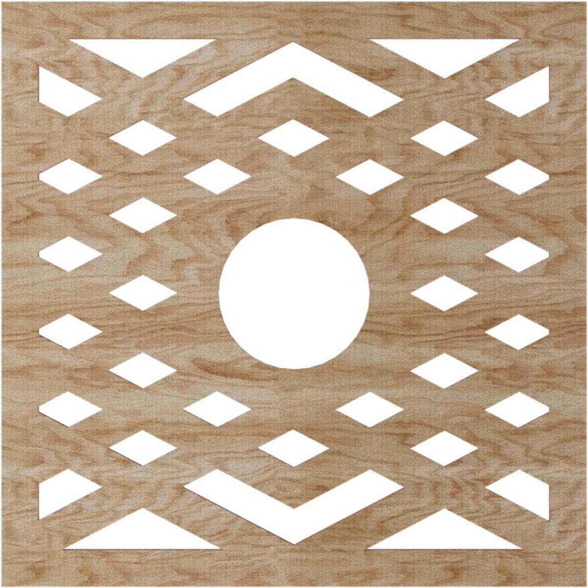 Ekena Millwork CMWP26X26X0375CHRO Ceiling-Medallions - View #4