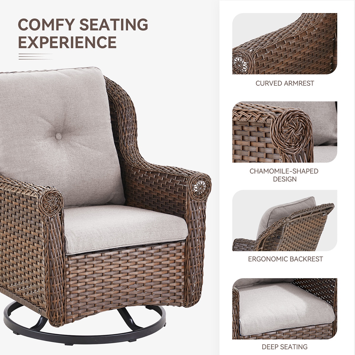 Rilyson FSPBR20-2 Patio-Chairs - View #4