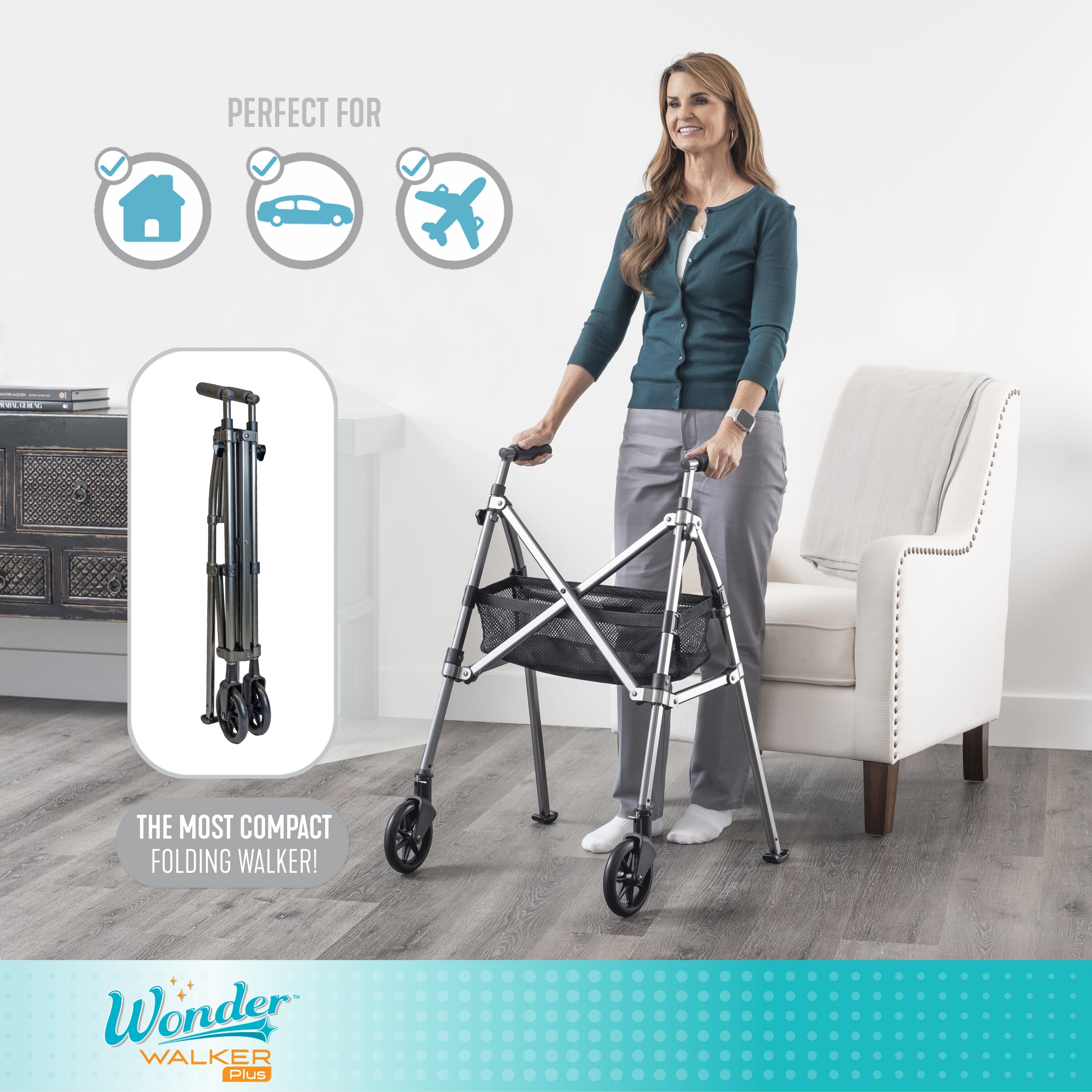 Stander 4300-DS Walkers-Wheelchairs-Rollators - Thumbnail View #2