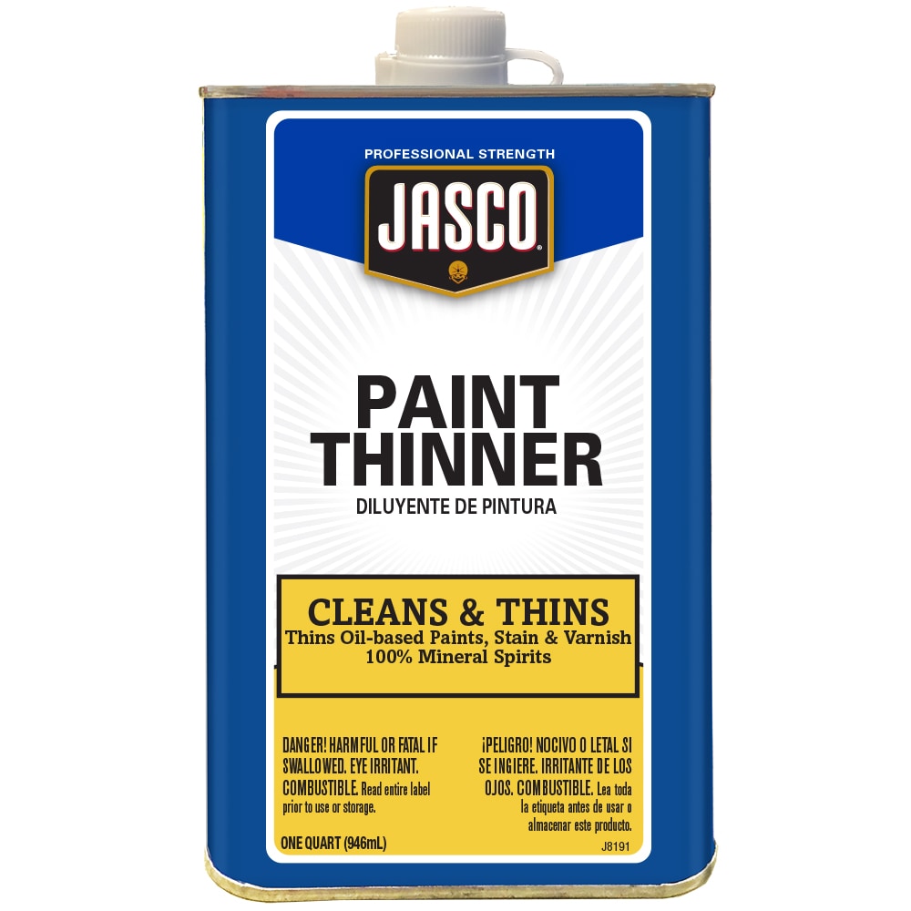 Paint Thinner Mineral Spirits Quart For Oil Based Finishes