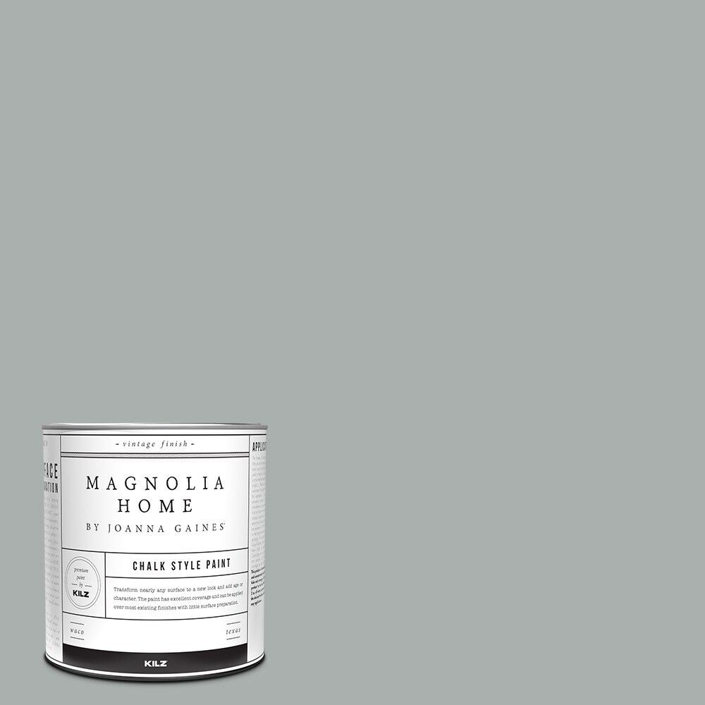 Magnolia Home 00191504 by Joanna Gaines Water-based Tintable Low Odor Tranquil Waters Chalky Paint (1-quart)