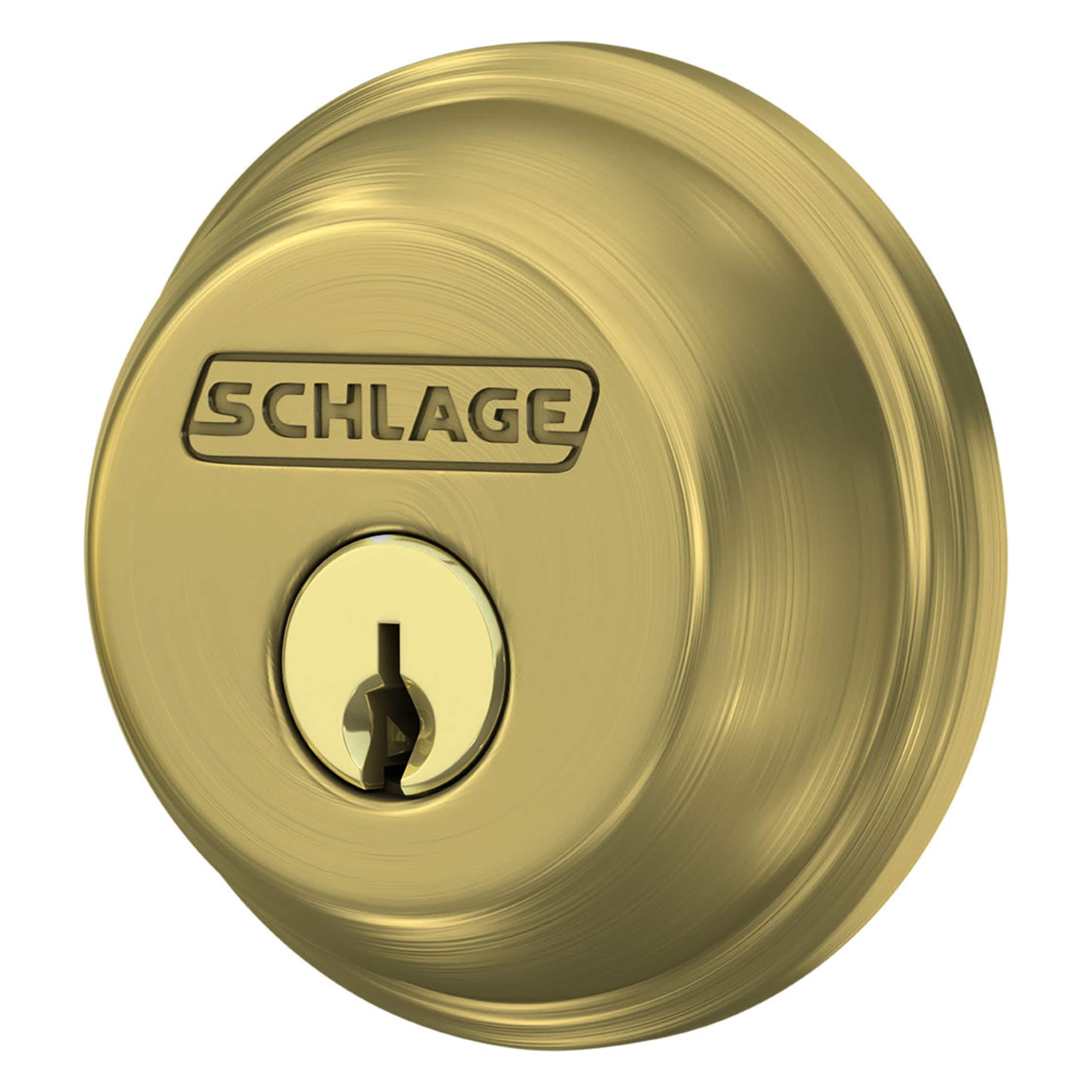 Schlage B60 N 608 G Door-Deadbolts - View #12