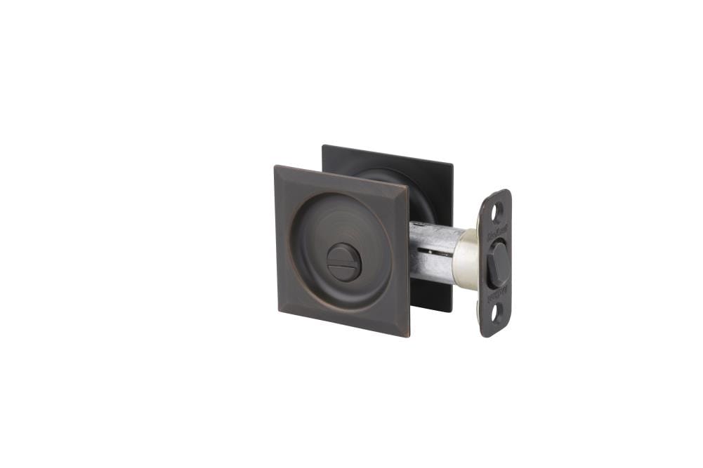 Kwikset 335SQT-11P 2.4375-Inches Venetian bronze Pocket Door Pull