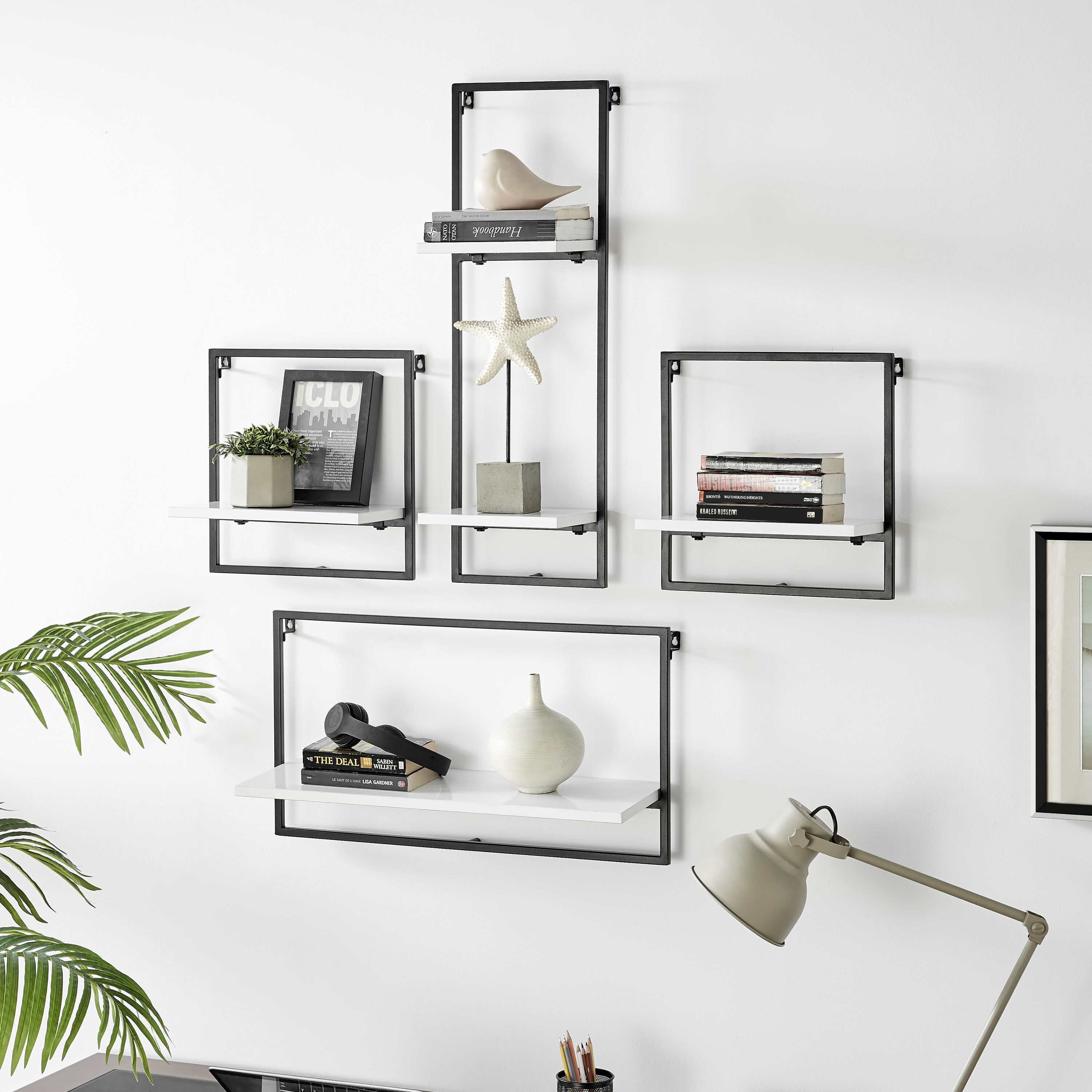 Danya B. GH20400WH Wall-Mounted-Shelving - View #5