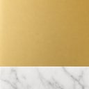 Gold - White Marble