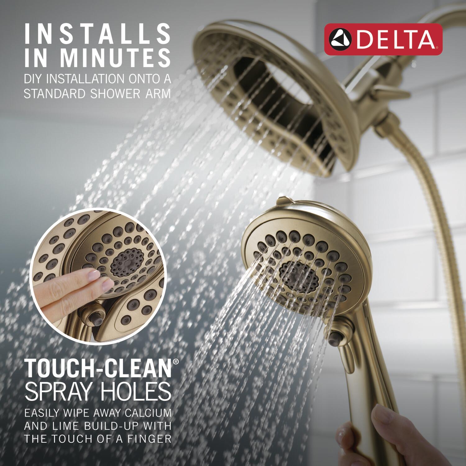 Delta 58569-CZ-PR25-PK Fixed-Showerhead - View #5