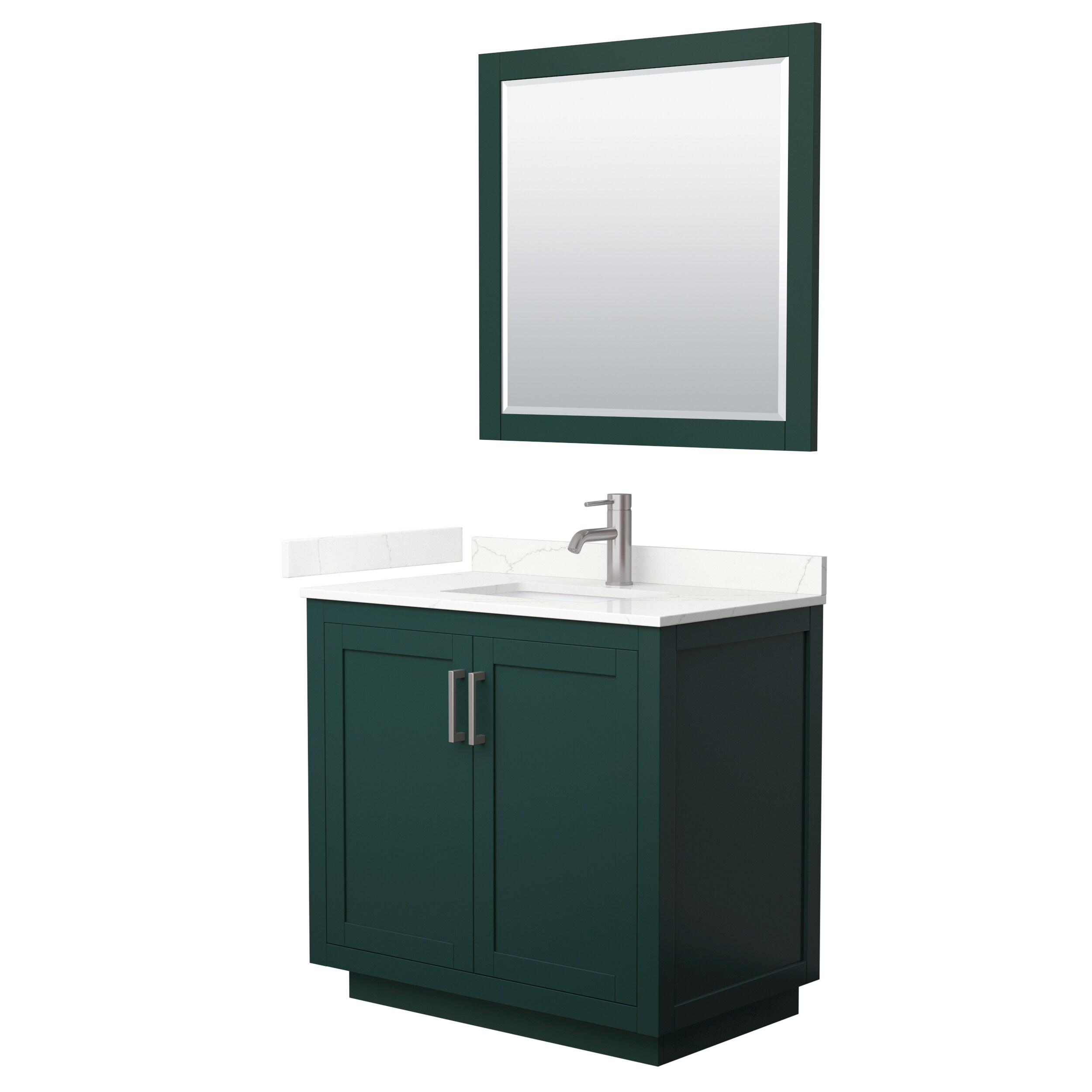 Wyndham Collection WCF292936SGEGTUNSM34 Bath-Vanity-Combo - View #2