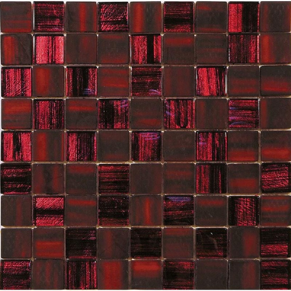 Apollo Tile Nirvana Brown 12-in x 12-in Polished Glass Uniform Squares Floor and Wall Tile (4.43-sq. ft/ Carton)
