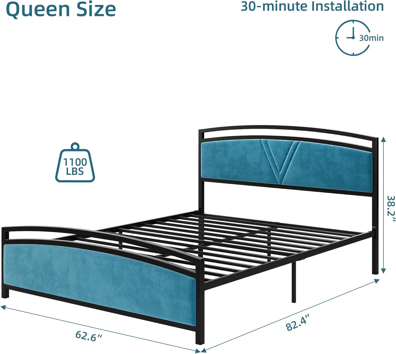 Qeetex LHF-BED-PHO-0YDZXKJJ beds - View #2