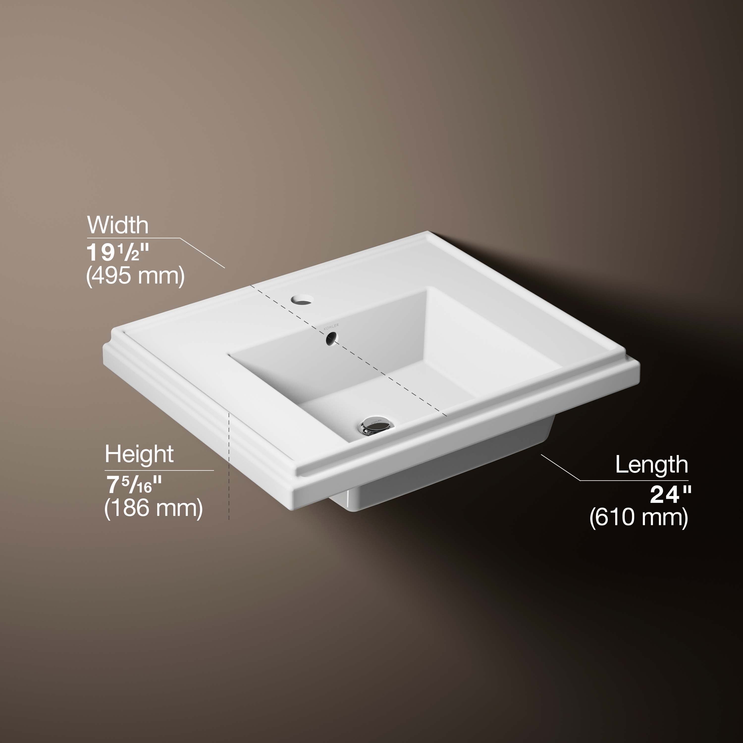 KOHLER 2757-1-0 Complete-Pedestal-Lavatories - View #3