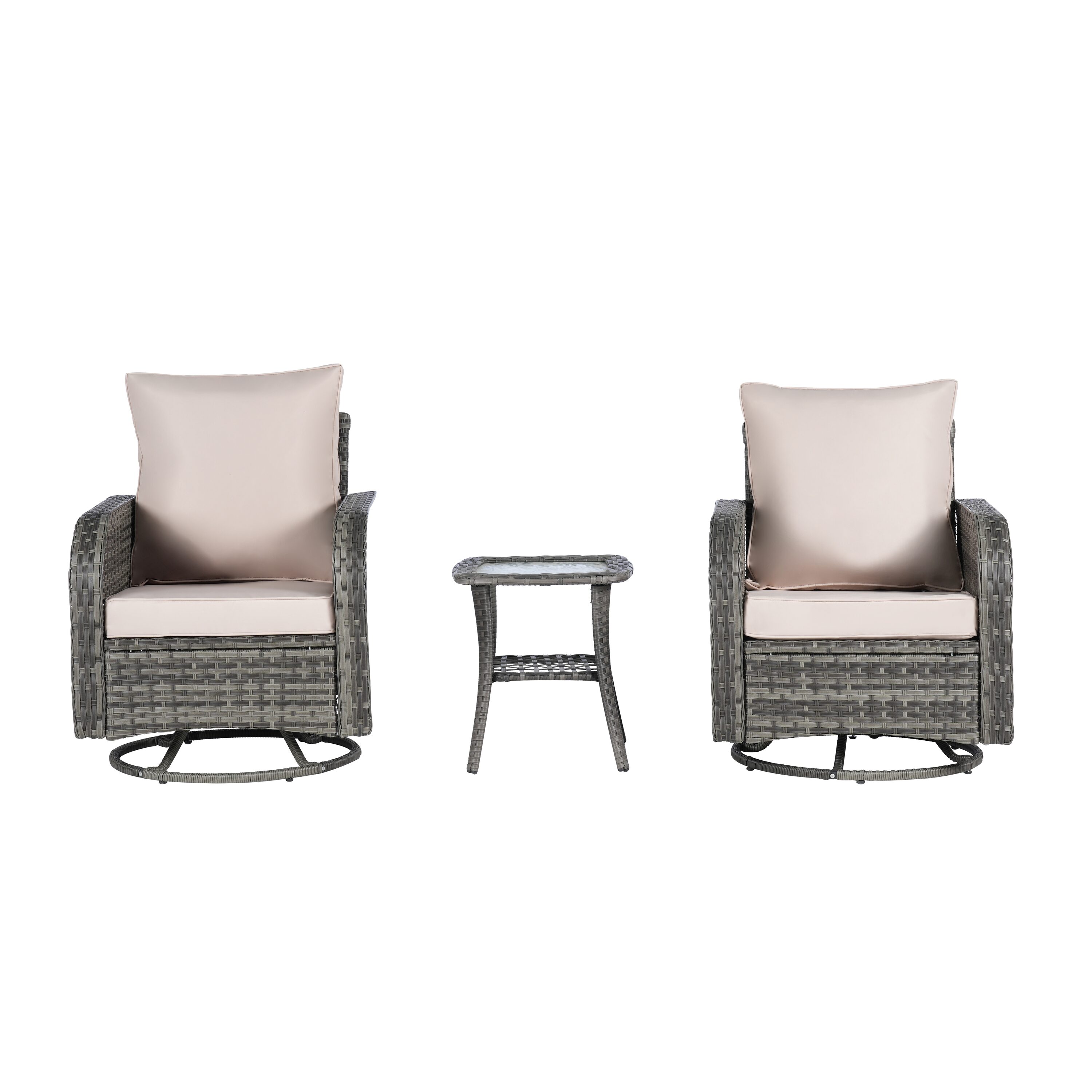 SANSTAR L-WS-S8-LY-V1 Patio-Conversation-Sets - View #2