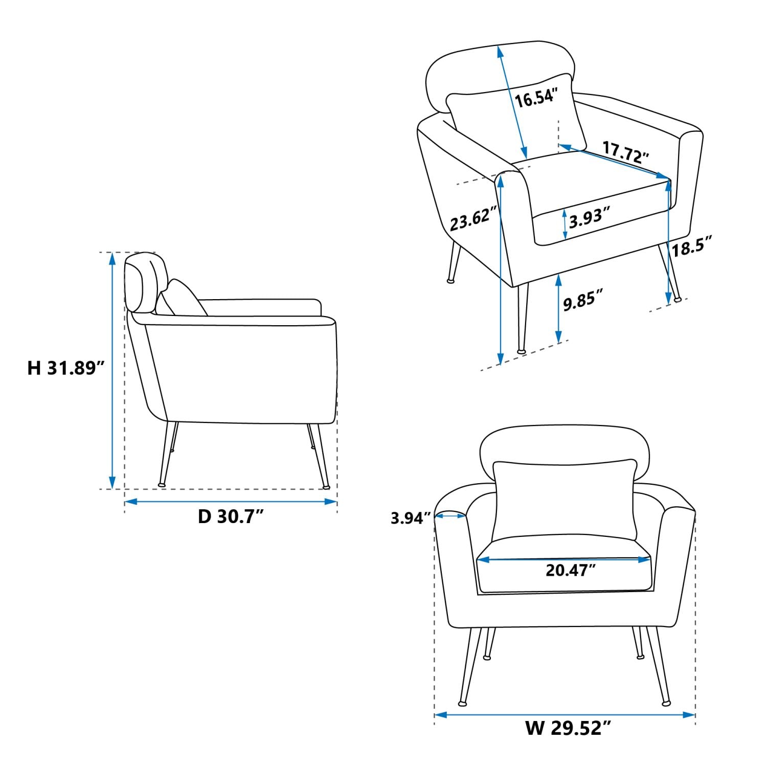 JASMODER W129850588 chairs - View #9