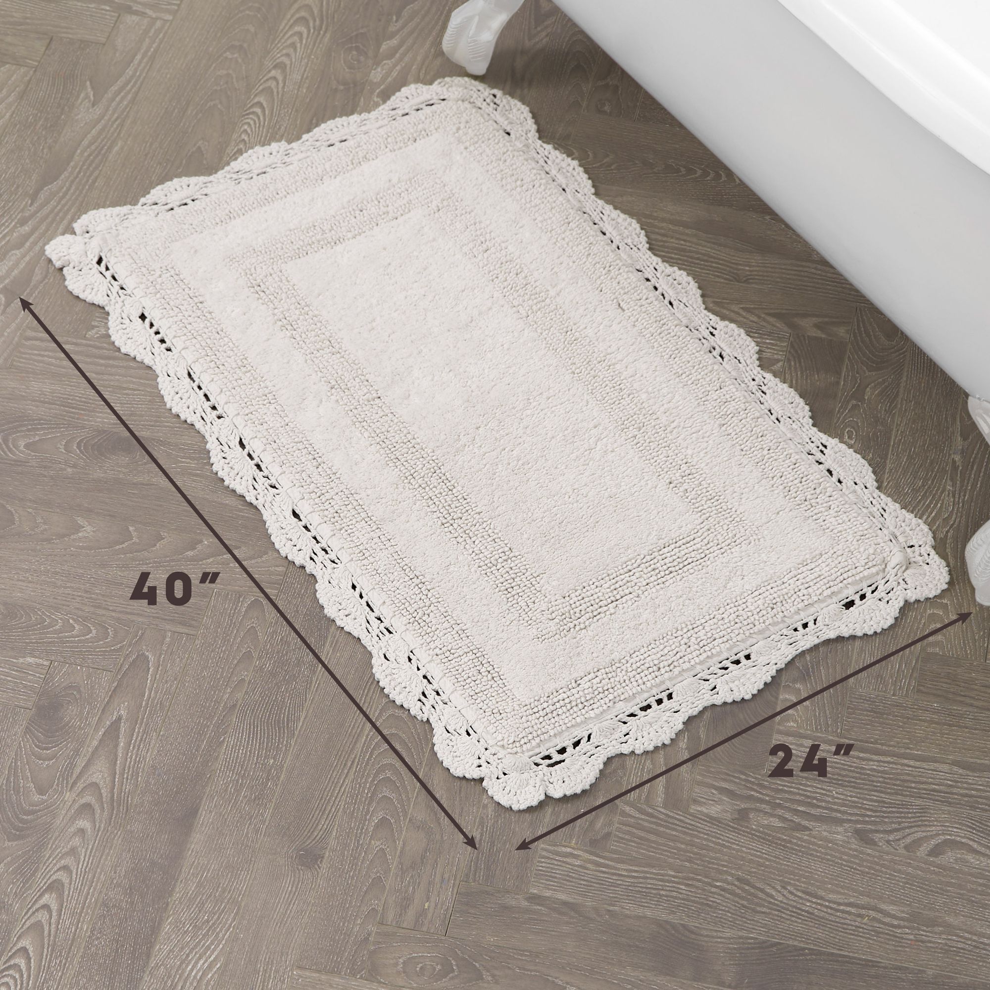 Laura Ashley 646760093380 Bath-Rugs - View #3