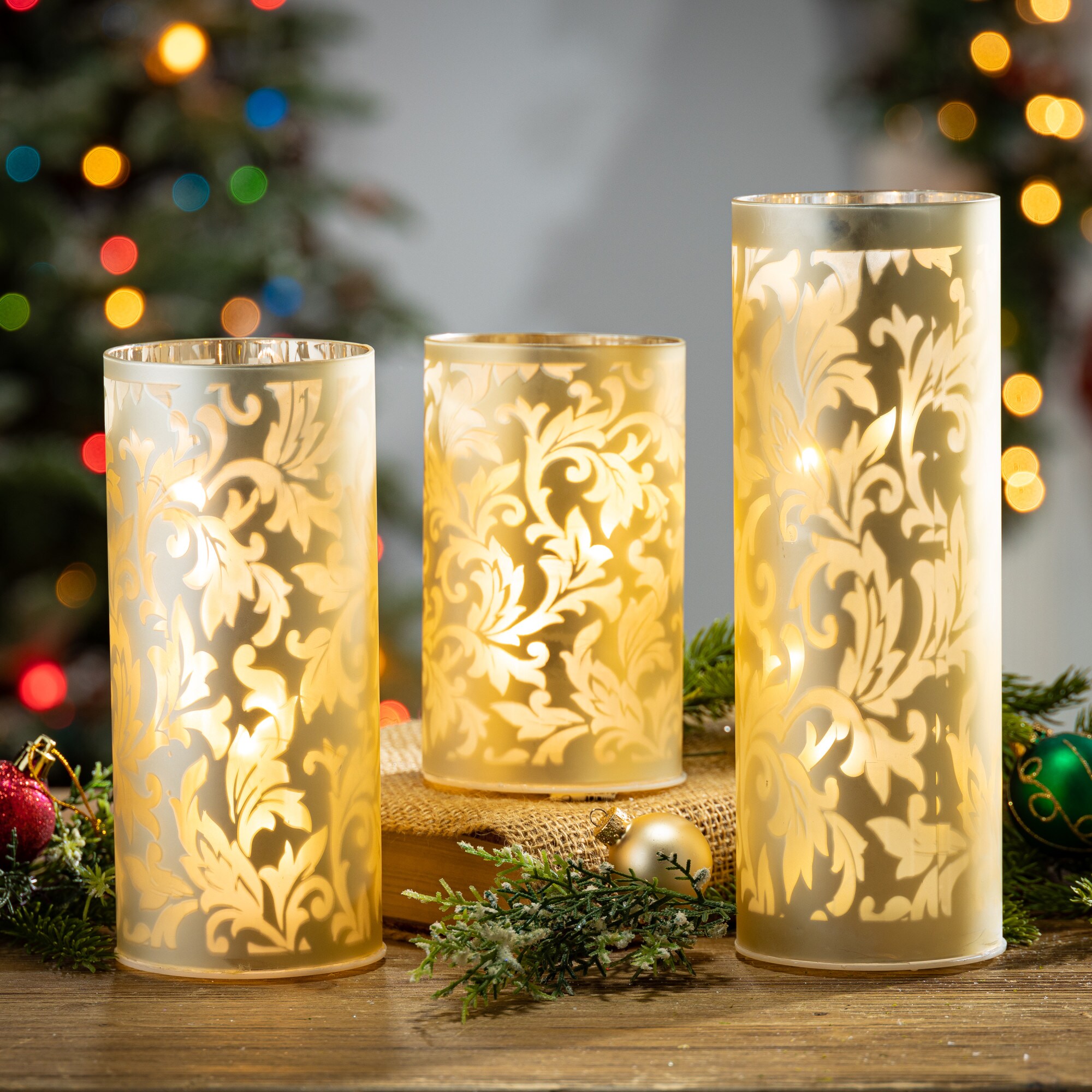 Gerson International 2544410EC Table-Christmas-Decorations - View #3