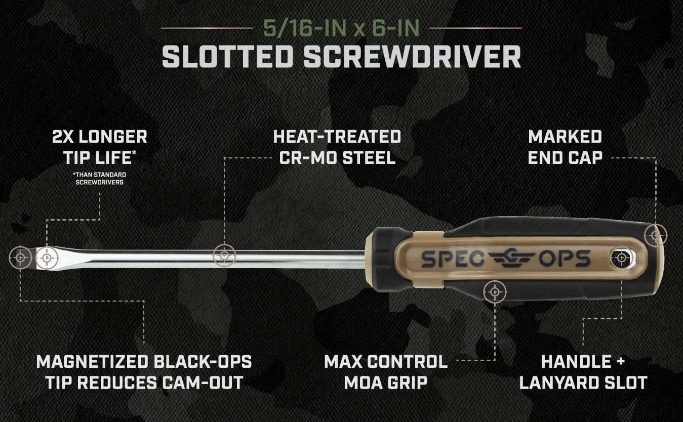 Spec Ops Tools SPEC-S3-516 Screwdrivers-Individual - View #7
