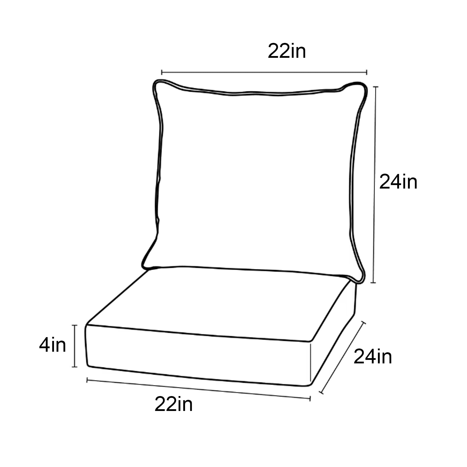  PAZBD006-2 Patio-Furniture-Cushions - View #9