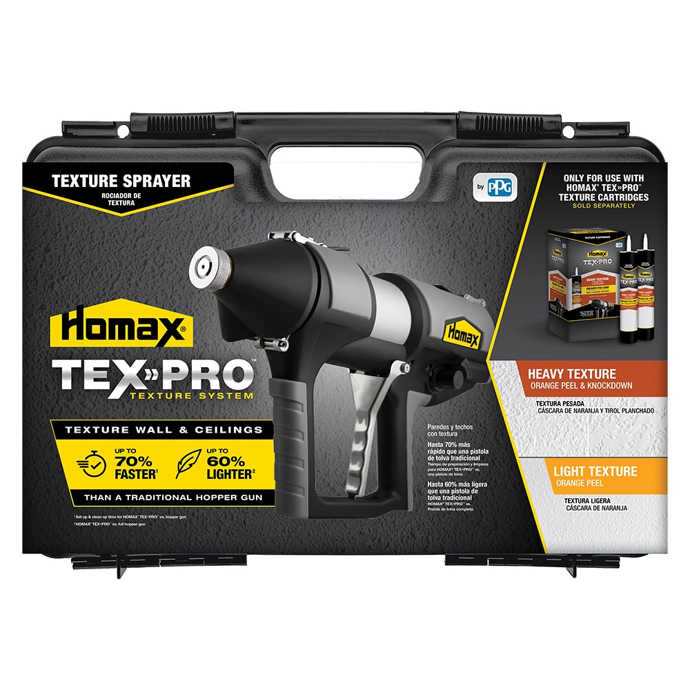 Homax TexPro Texture System Sprayer with Durable Carry Case Tp01