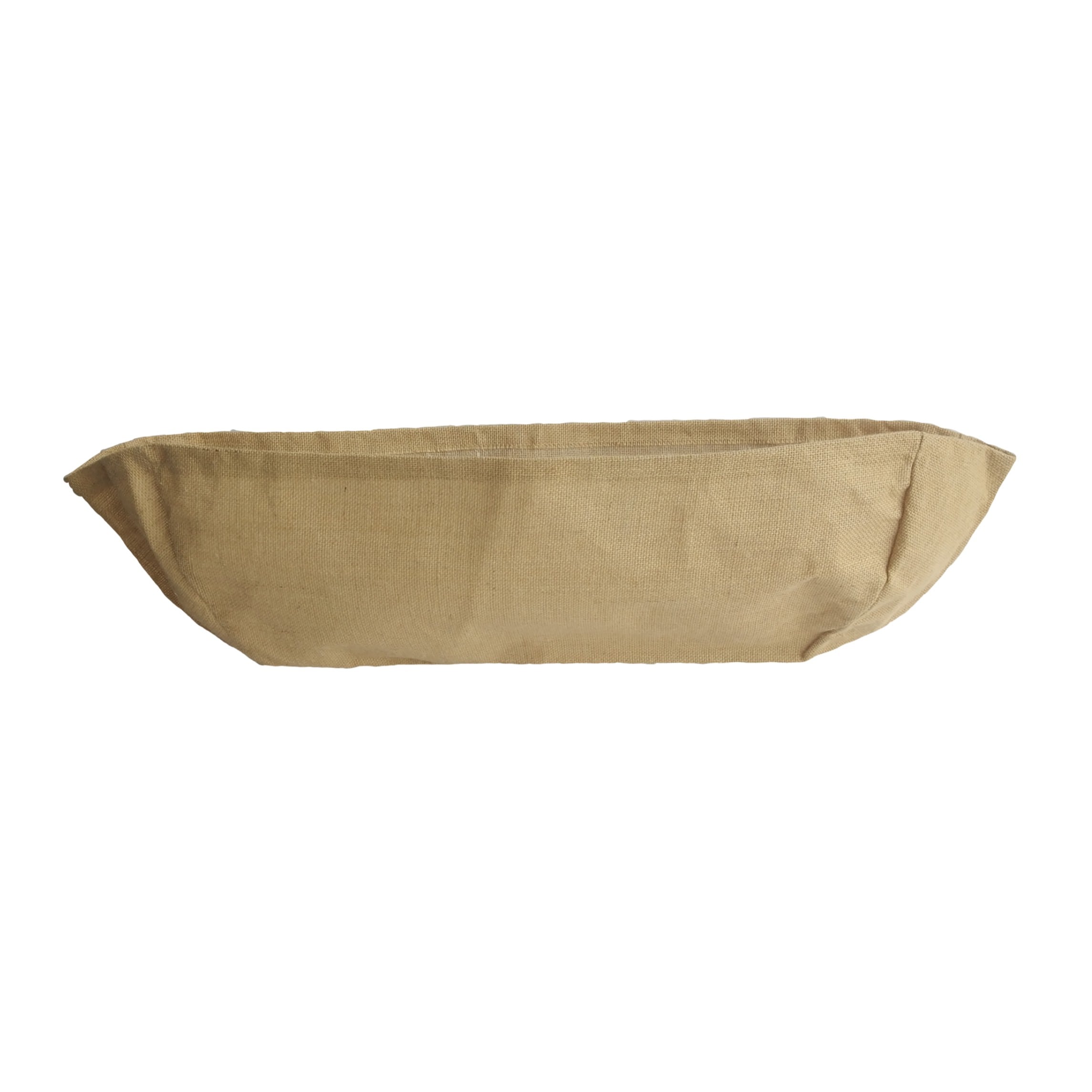 30" Burlap Replacement Trough Plant Liners Hanging Basket Liner Pack of 2 